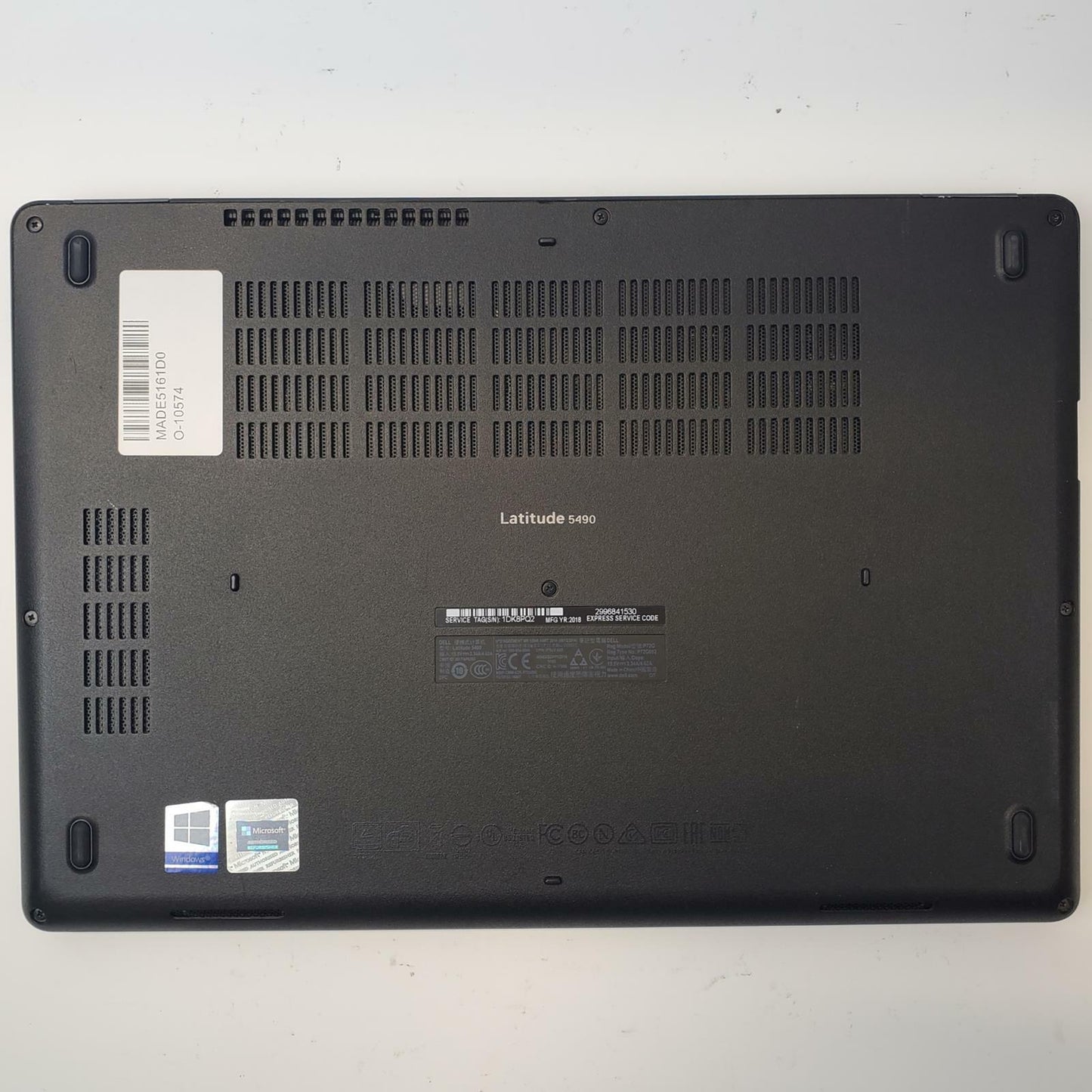 DELL LATITUDE 5490 Win 11 Home i7-8650U 16GB RAM 256GB M.2 | Grade C | 7443