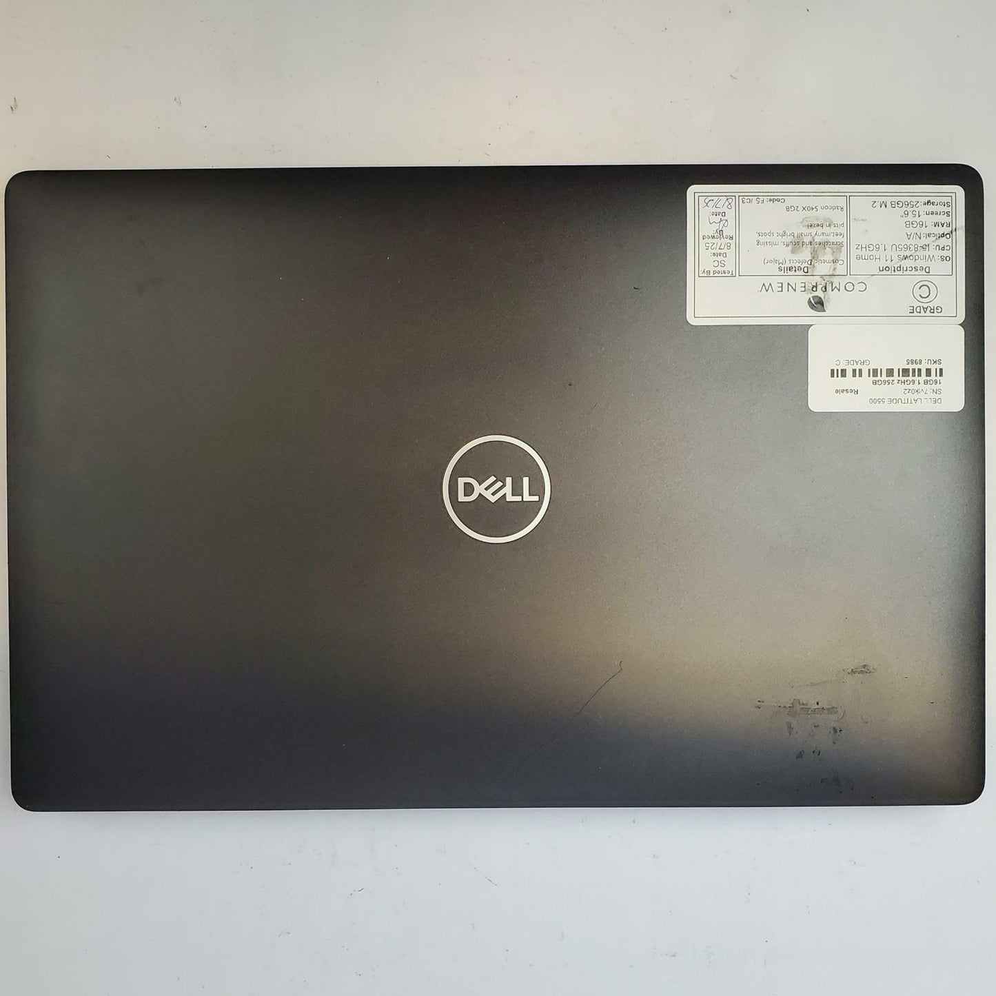 DELL LATITUDE 5500 Win 11 Home i5-8365U 16GB RAM 256GB M.2 2GB GPU | Grade C