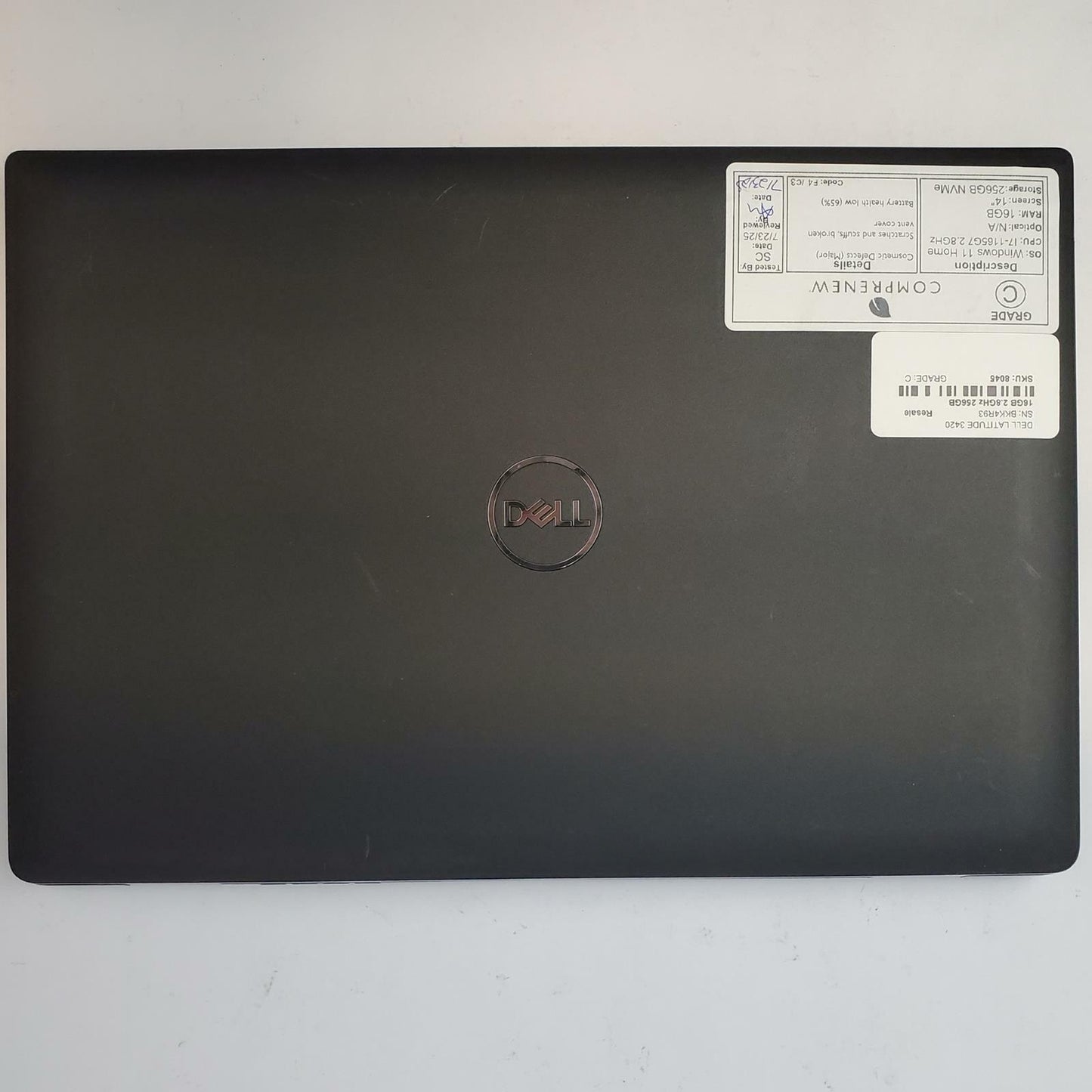 DELL LATITUDE 3420 Win 11 Home i7-1185G7 16GB RAM 256GB NVME | Grade C | 8045