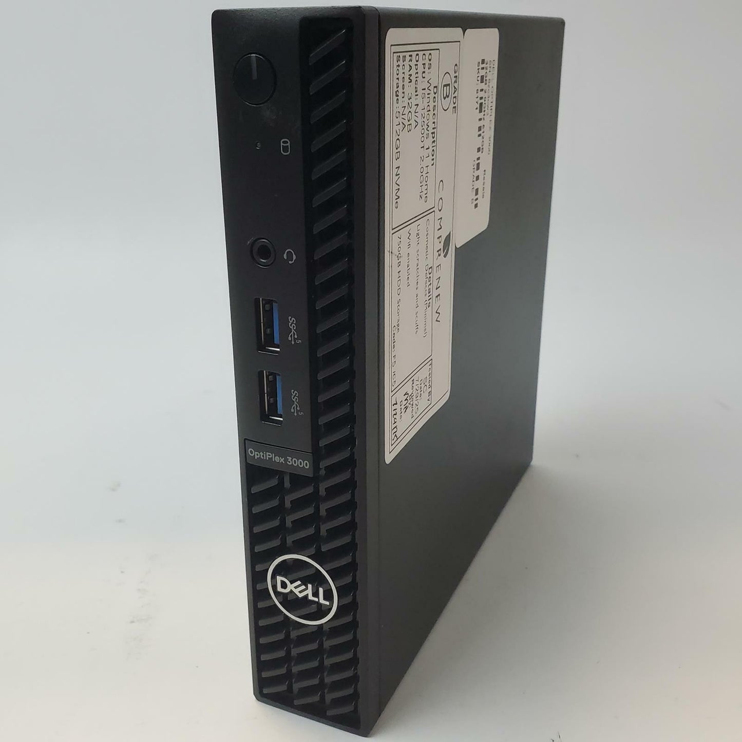 DELL OPTIPLEX 3000 Win 11 Home I5-12500T 32GB RAM 512GB NVME | Grade B