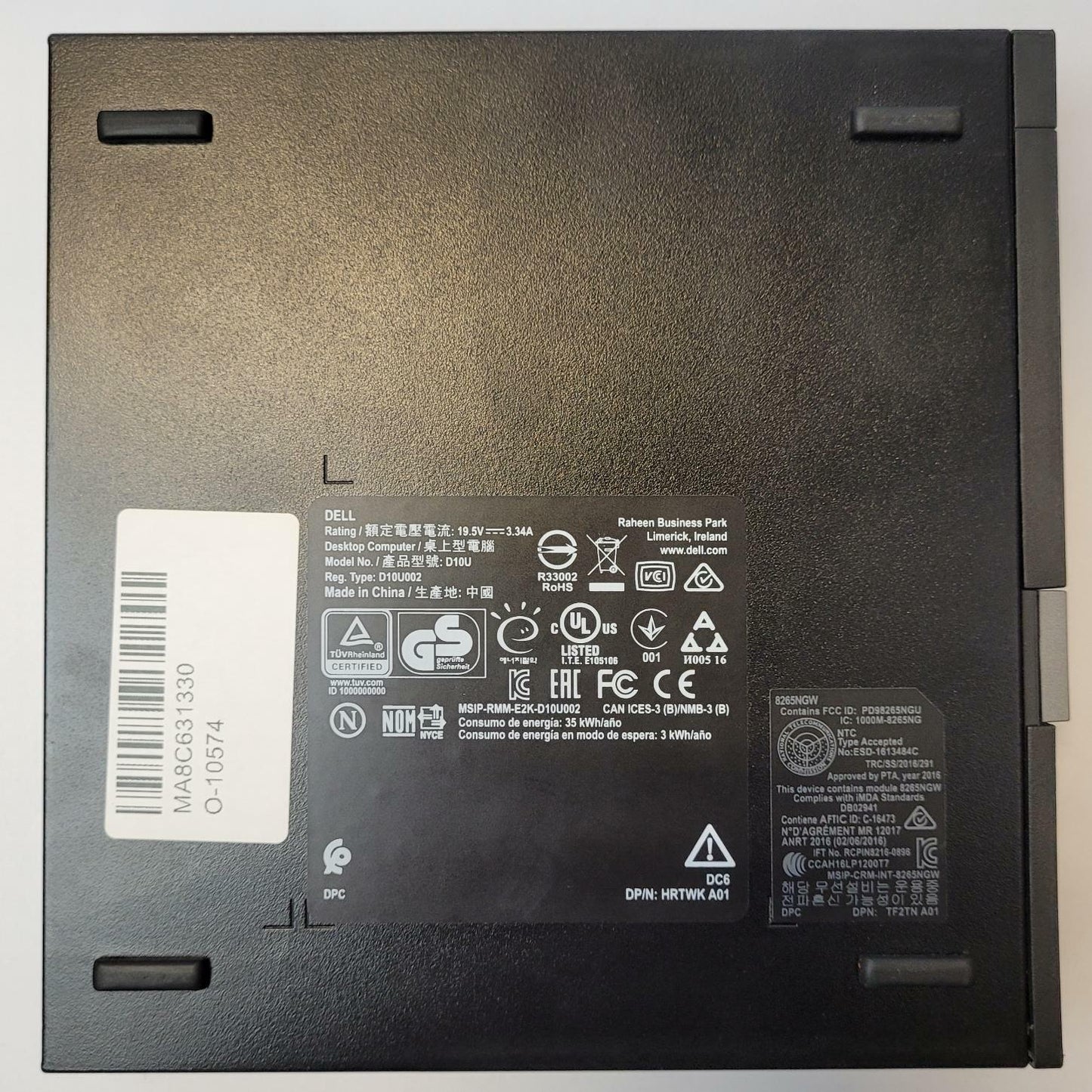 DELL OPTIPLEX 7050 No OS I5-7500T 16GB RAM 256GB 2.5" SSD | Grade B
