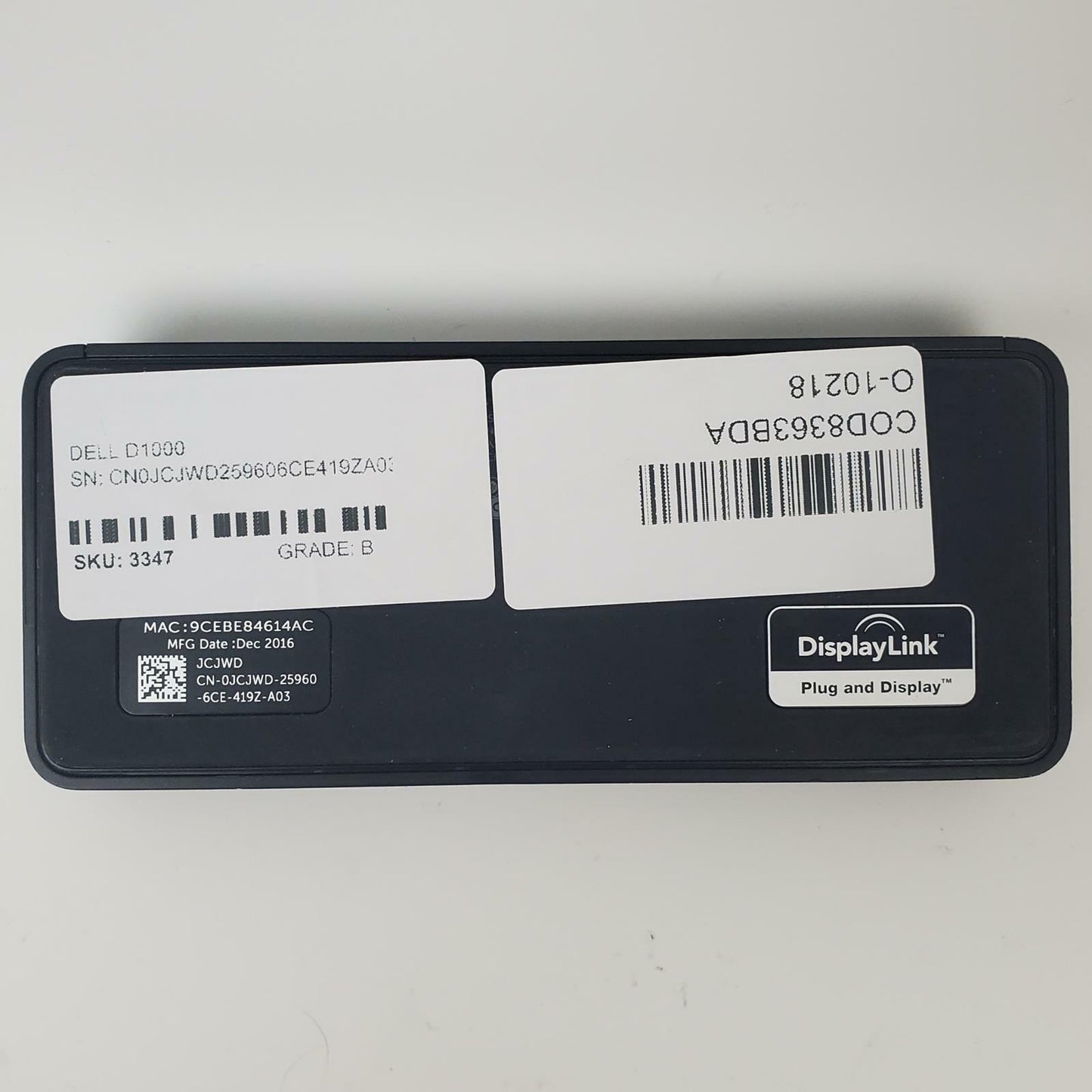 DELL D1000 Laptop Docking Station | Grade B