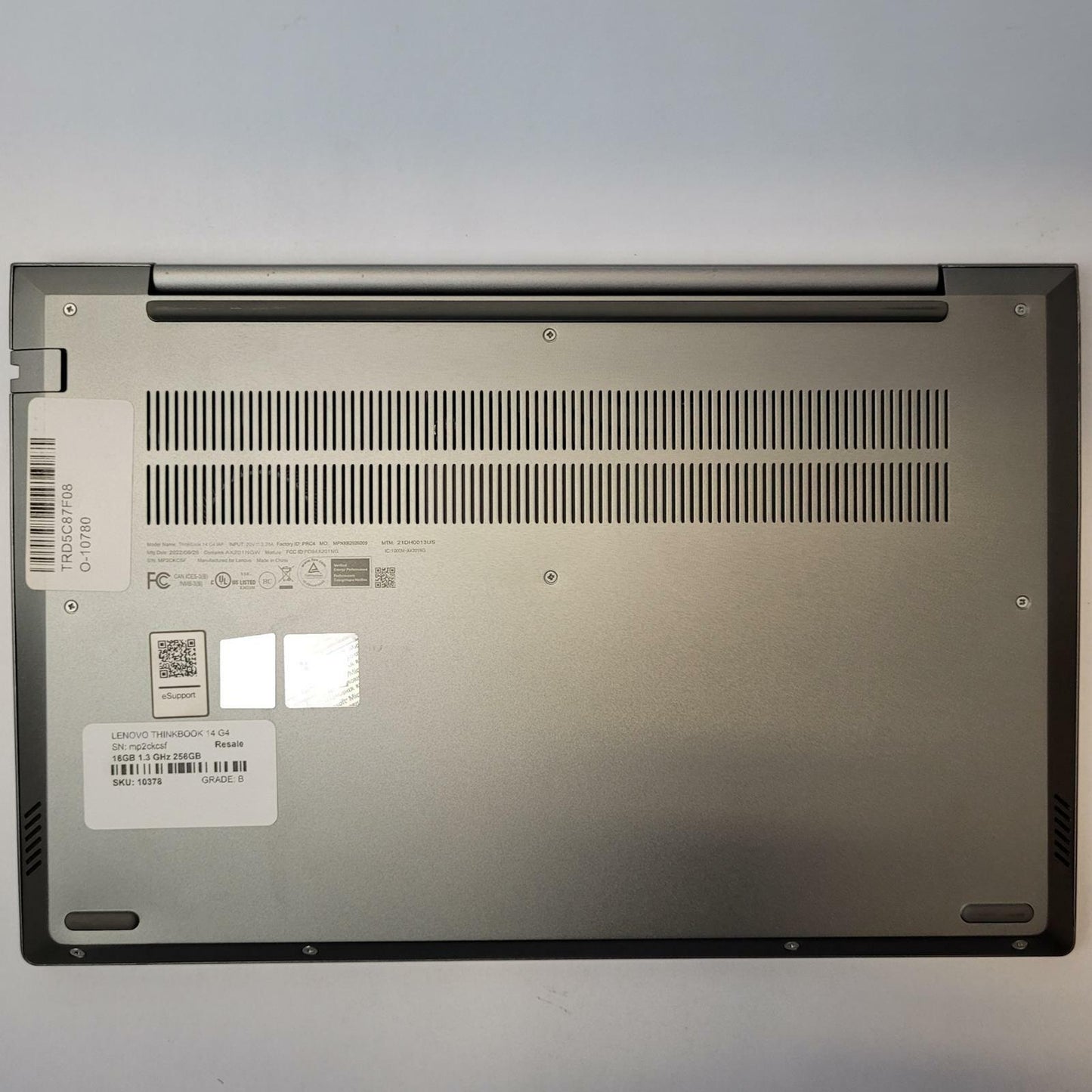 LENOVO THINKBOOK 14 G4 Windows 11 Home I5-1235U 16GB RAM 256GB NVME | Grade B