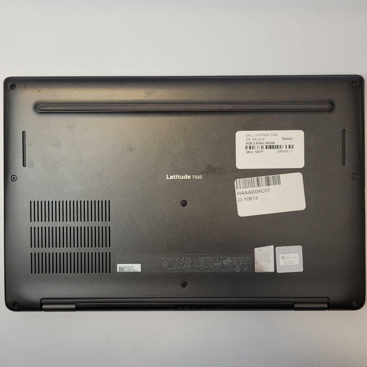 DELL LATITUDE 7320 Windows 11 Home I5-1135G7 8GB RAM 250GB NVME | Grade C