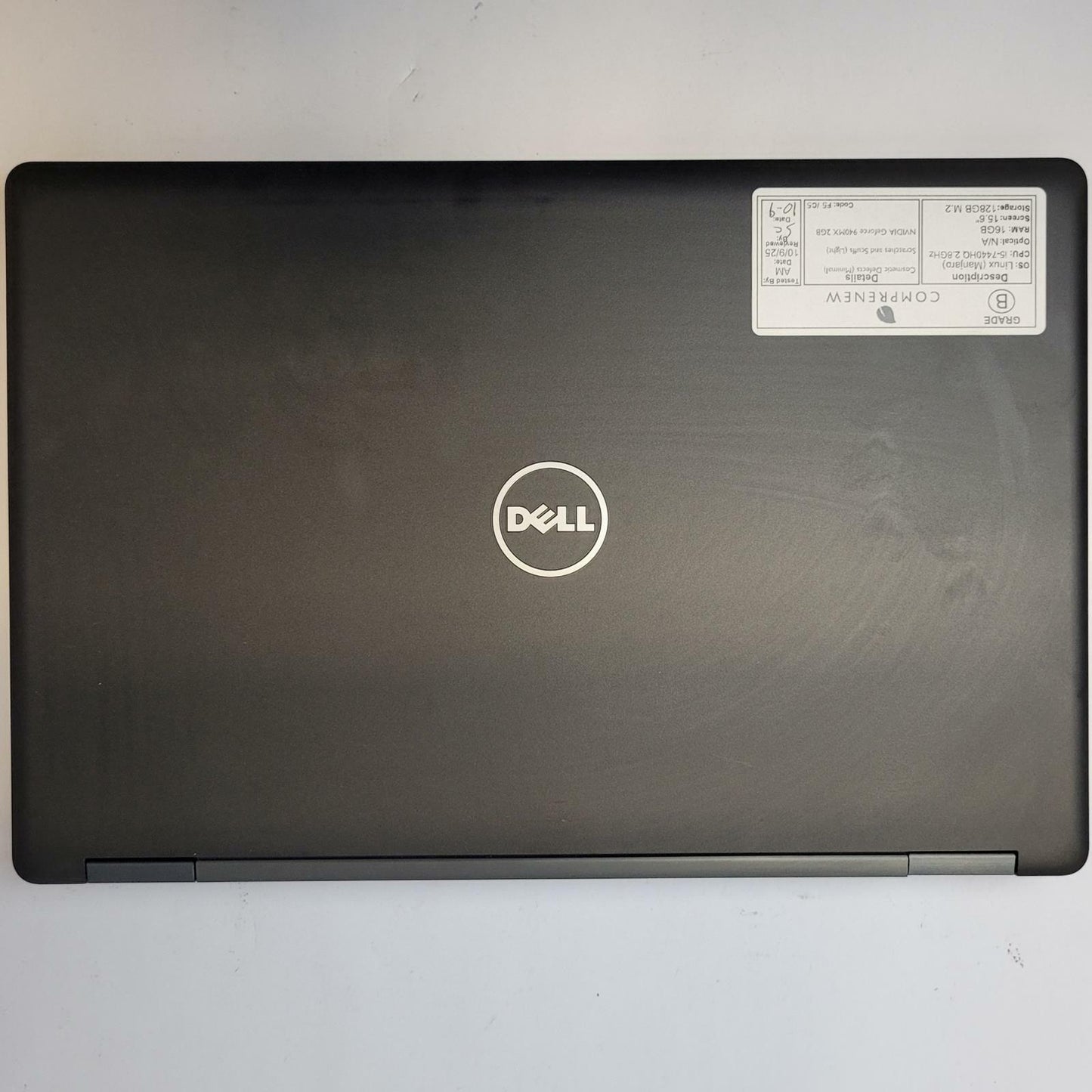 DELL LATITUDE 5580 Linux Manjaro i5-7440HQ 16GB RAM 128GB M.2 | Grade B