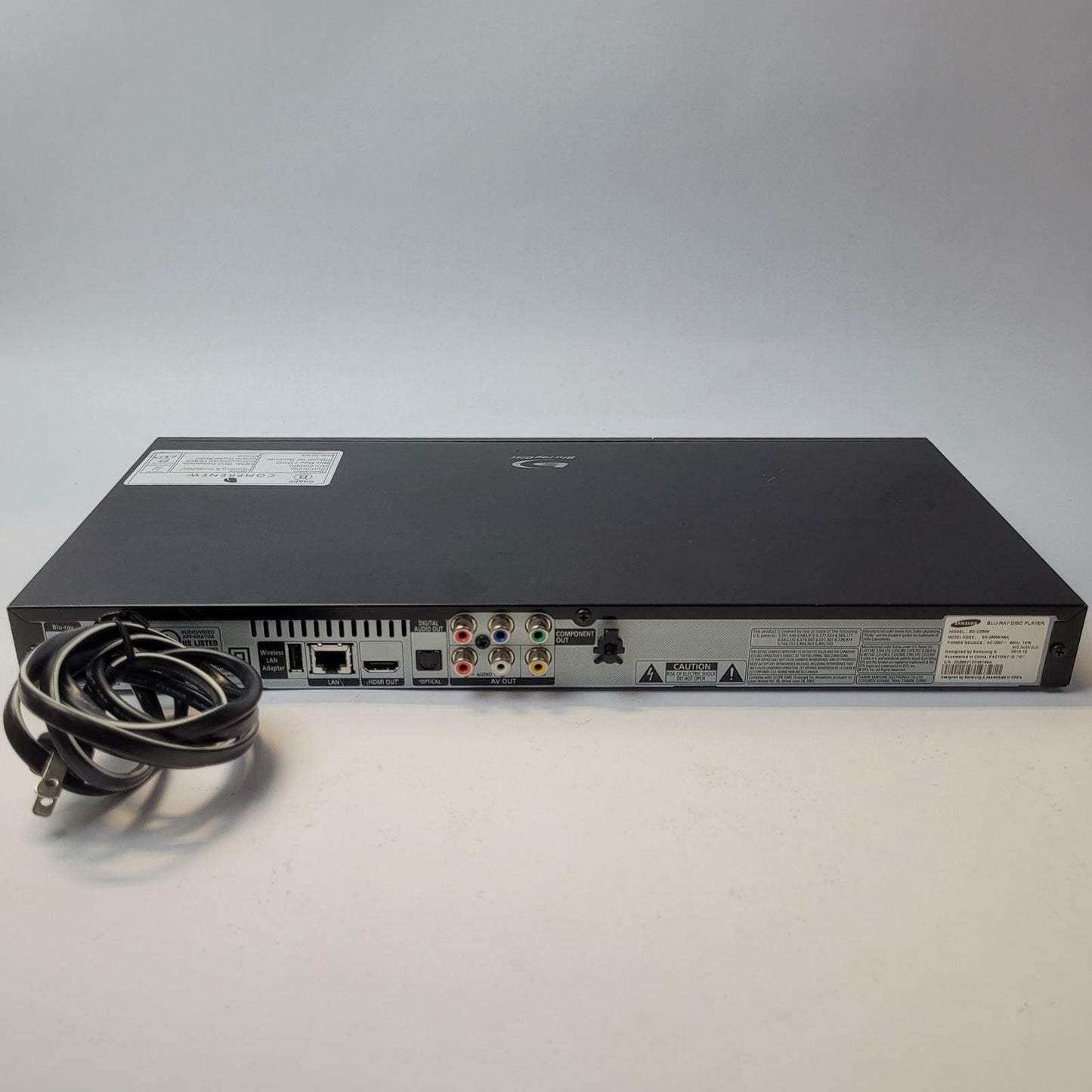 SAMSUNG BD-C5500 Blu-Ray/DVD Player w/ Remote | Grade B