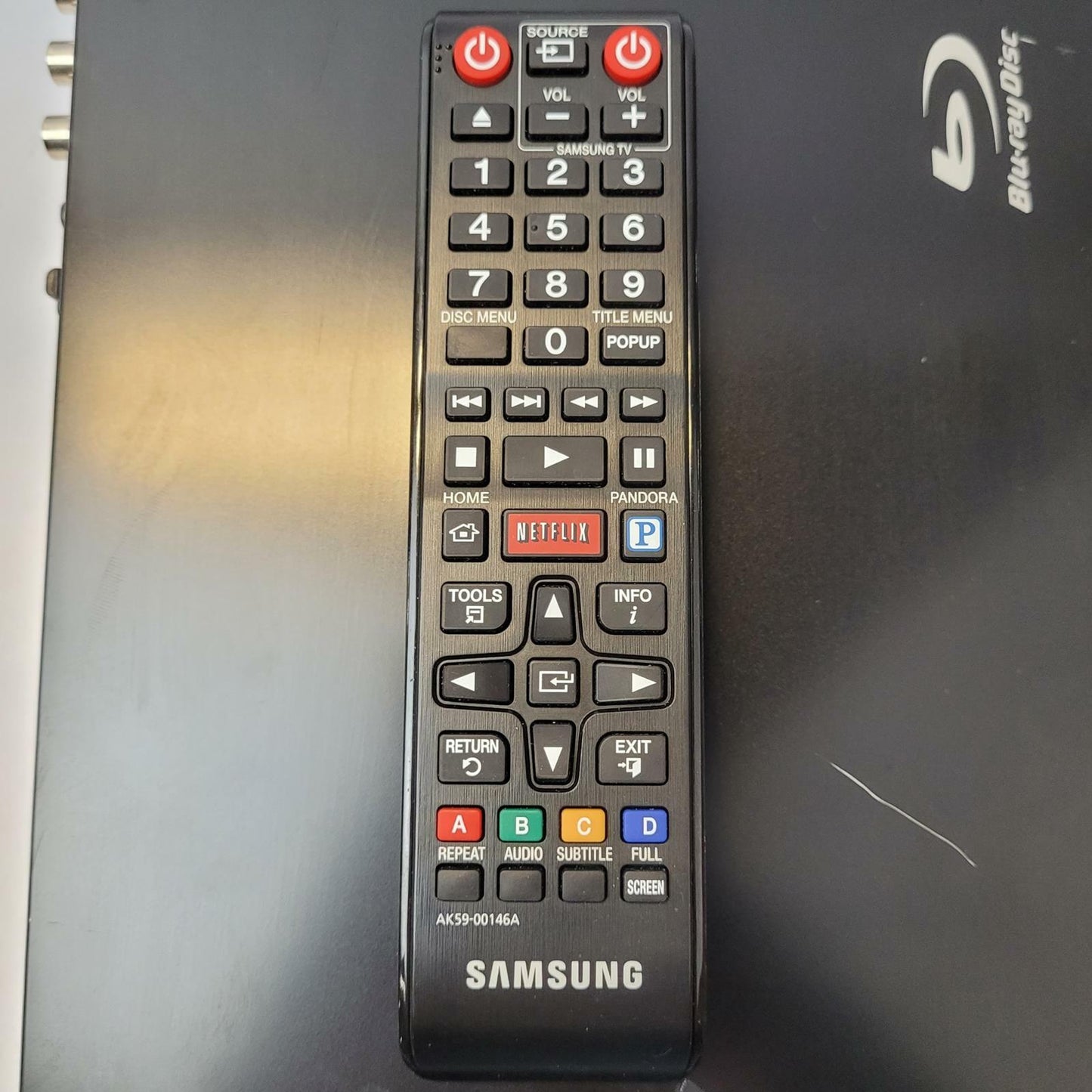 SAMSUNG BD-C5500 Blu-Ray/DVD Player w/ Remote | Grade B