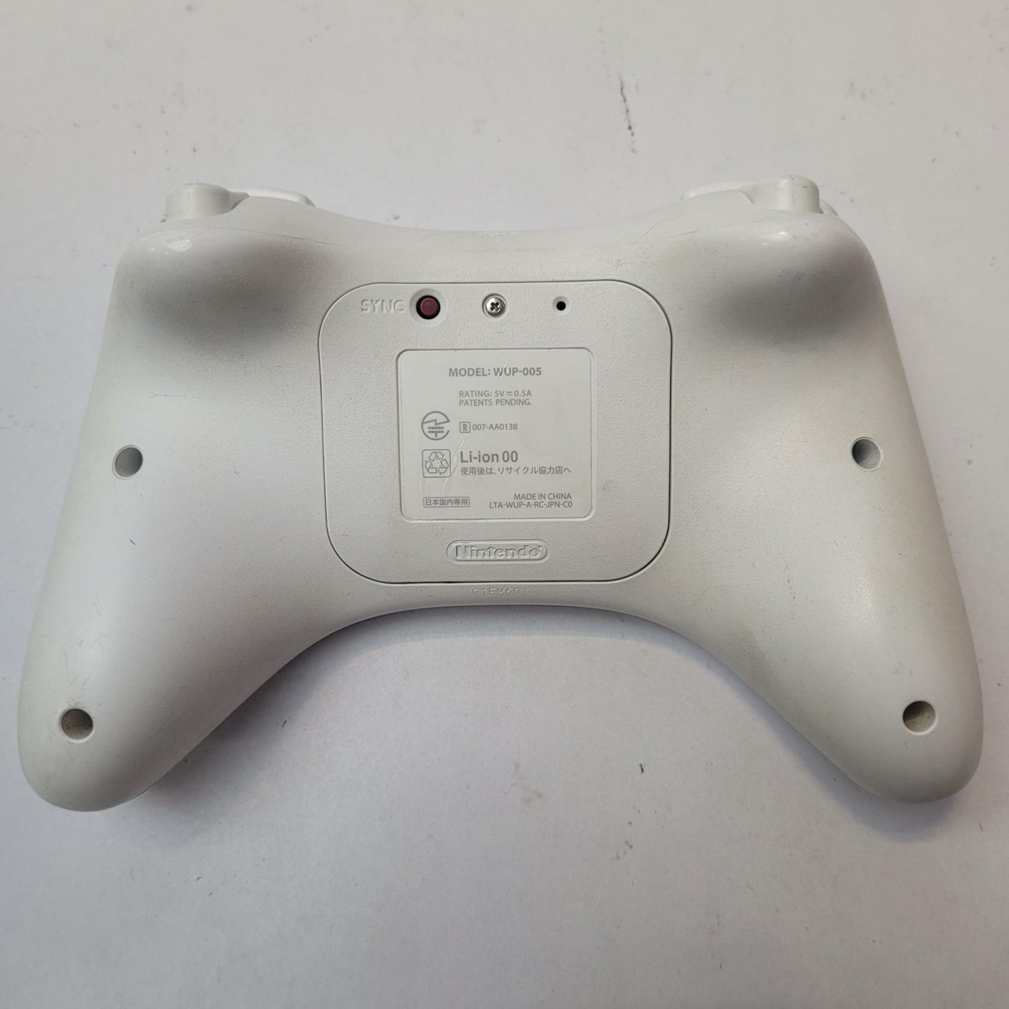 NINTENDO WUP-005 Wii U Pro Controller (White) | Grade B