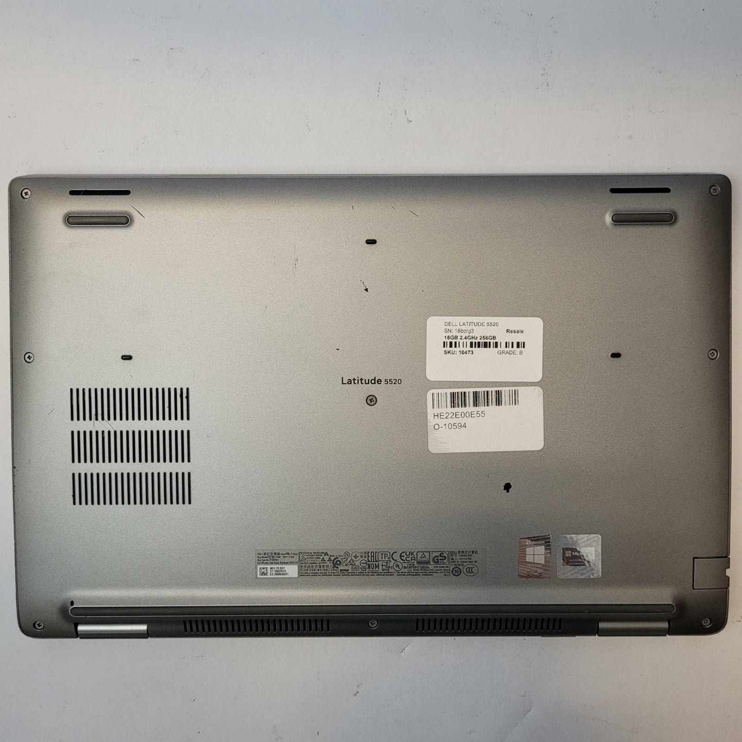 DELL LATITUDE 5520 Windows 11 Home I5-1135G7 16GB RAM 256GB NVME | Grade B