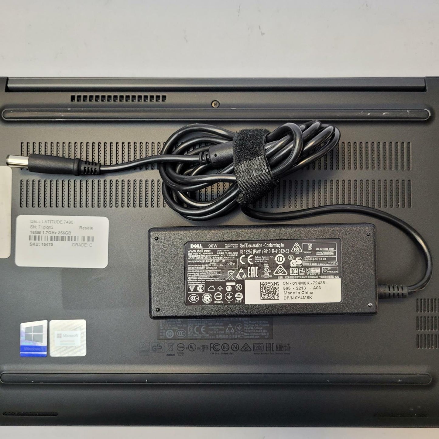 DELL LATITUDE 7490 Win 11 Home I5-8350U 16GB RAM 256GB M.2 | Grade C | 10470