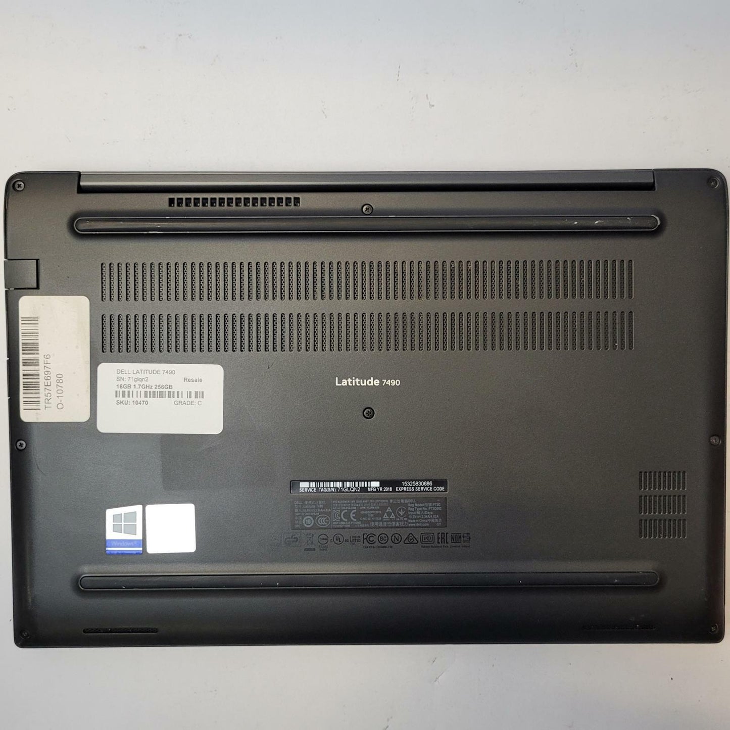 DELL LATITUDE 7490 Win 11 Home I5-8350U 16GB RAM 256GB M.2 | Grade C | 10470