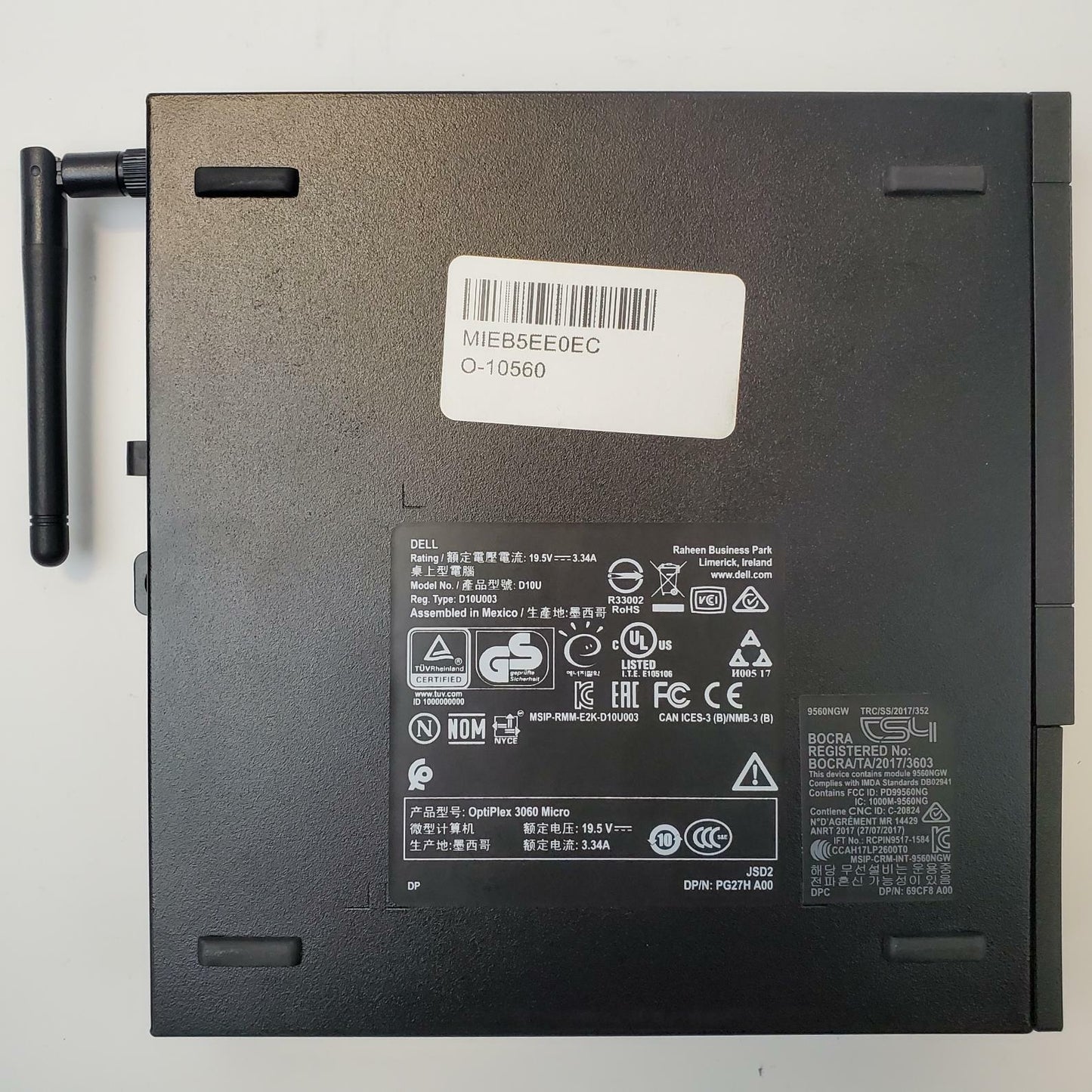 DELL OPTIPLEX 3060 Win 11 Home i3-8100T 16GB RAM 180GB M.2 | Grade B