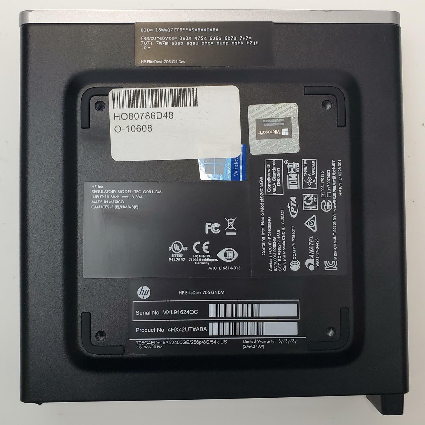 HP ELITEDESK 705 G4DM Win 11 Ryzen 5 Pro 2400GE 16GB RAM 250GB SSD | Grade B