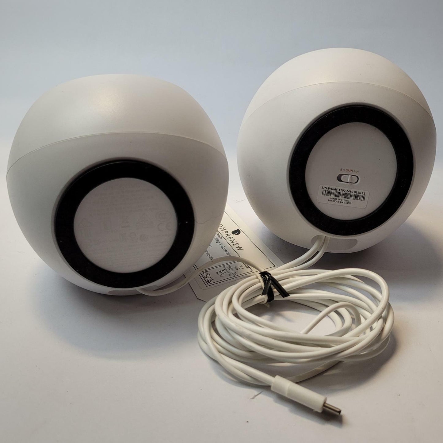 CREATIVE MF1700 Pebble V3 USB-C/Bluetooth Speaker Pair | Grade B