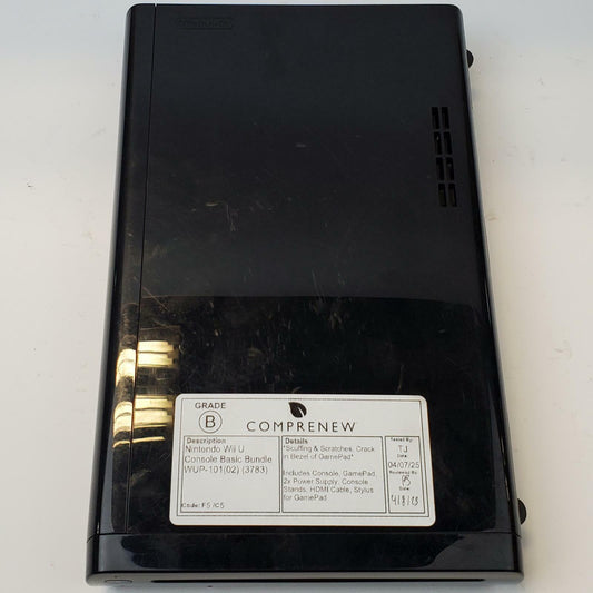 Nintendo Wii U WUP-101(02) Console Bundle (Black) | Grade B