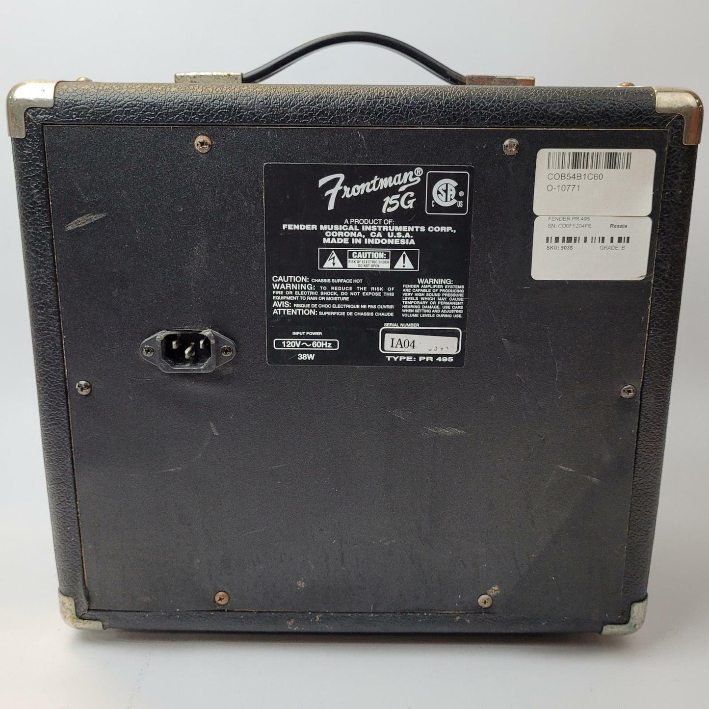 FENDER PR 495 Frontman 15G Guitar Amplifier | Grade B