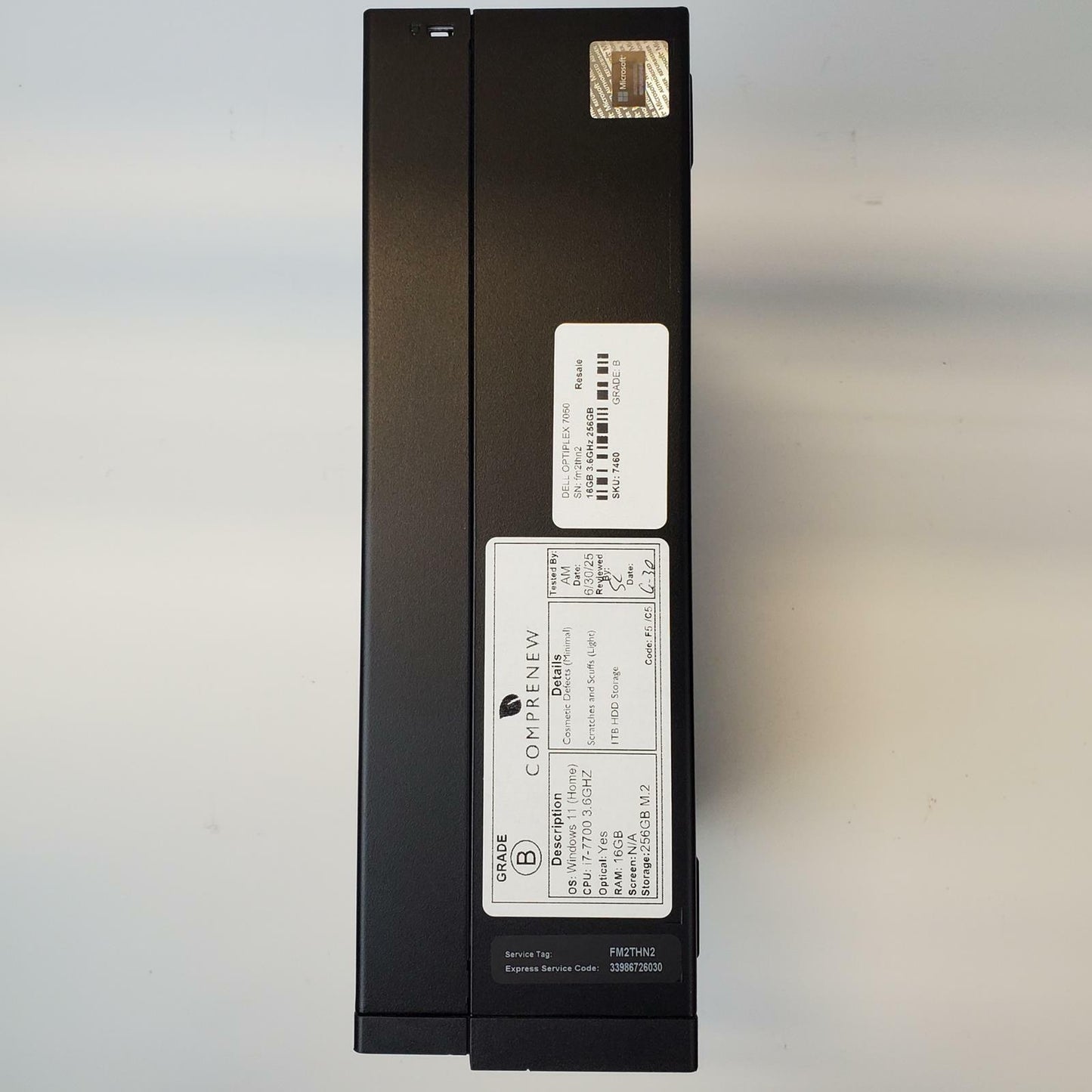 DELL OPTIPLEX 7050 Win 11 Home i7-7700 16GB RAM 256GB M.2 | Grade B