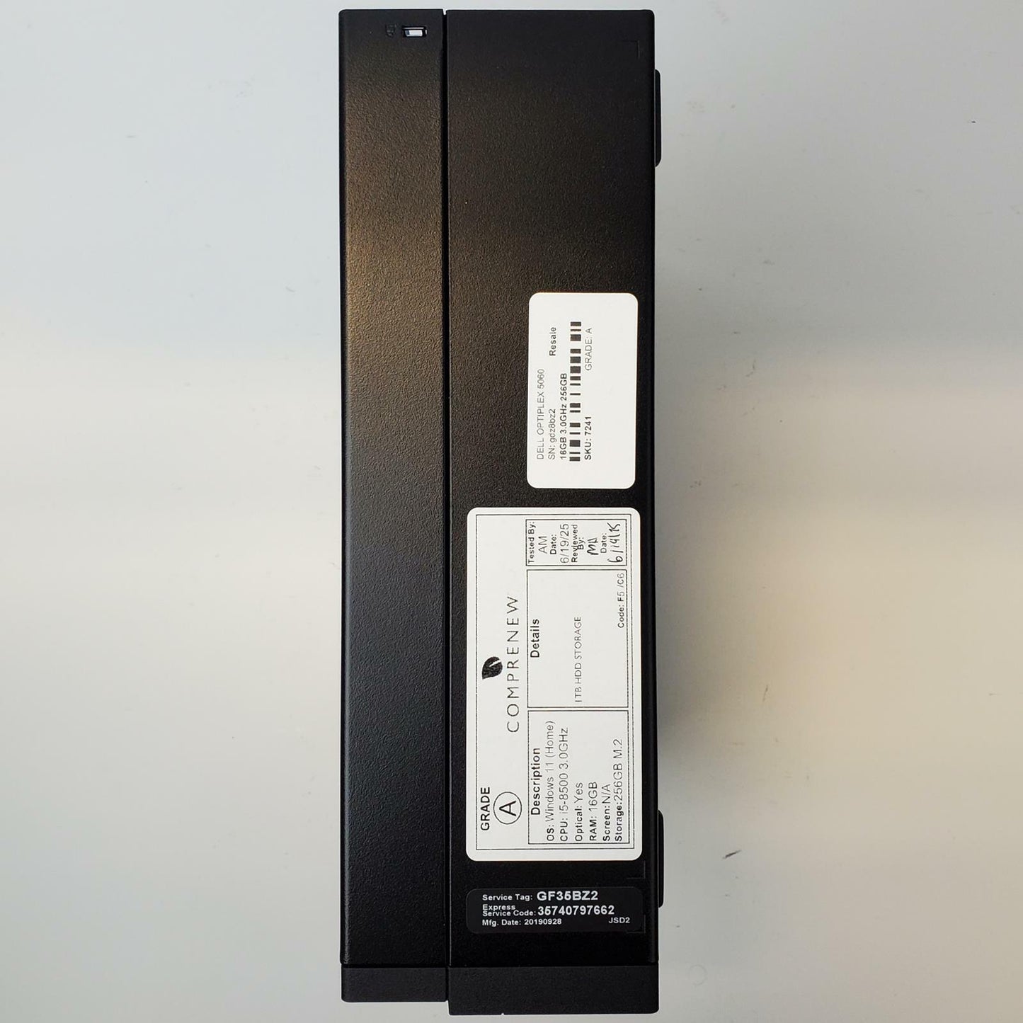 DELL OPTIPLEX 5060 Win 11 Home i5-8500 16GB RAM 256GB M.2 | Grade A