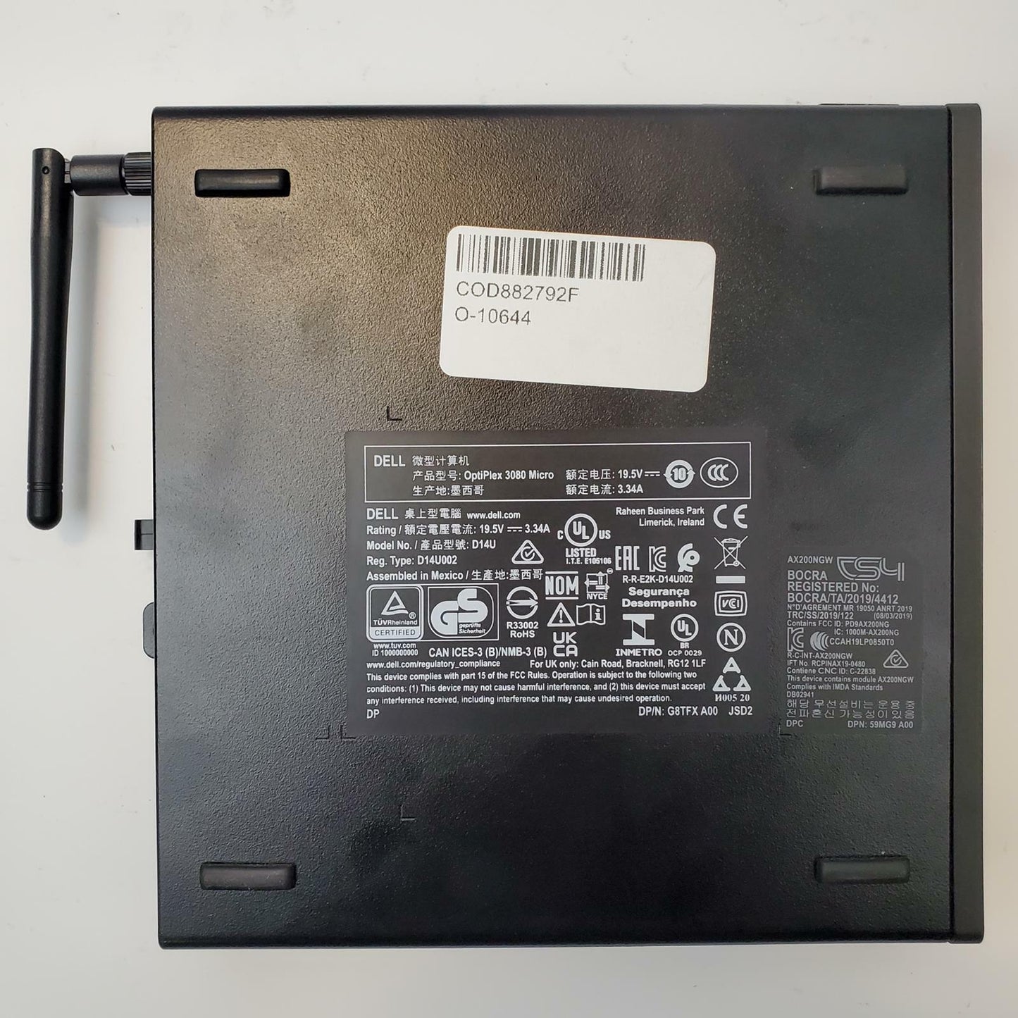 DELL OPTIPLEX 3080 Win 11 Home I5-10500T 16GB RAM 256GB NVME | Grade B | 7132