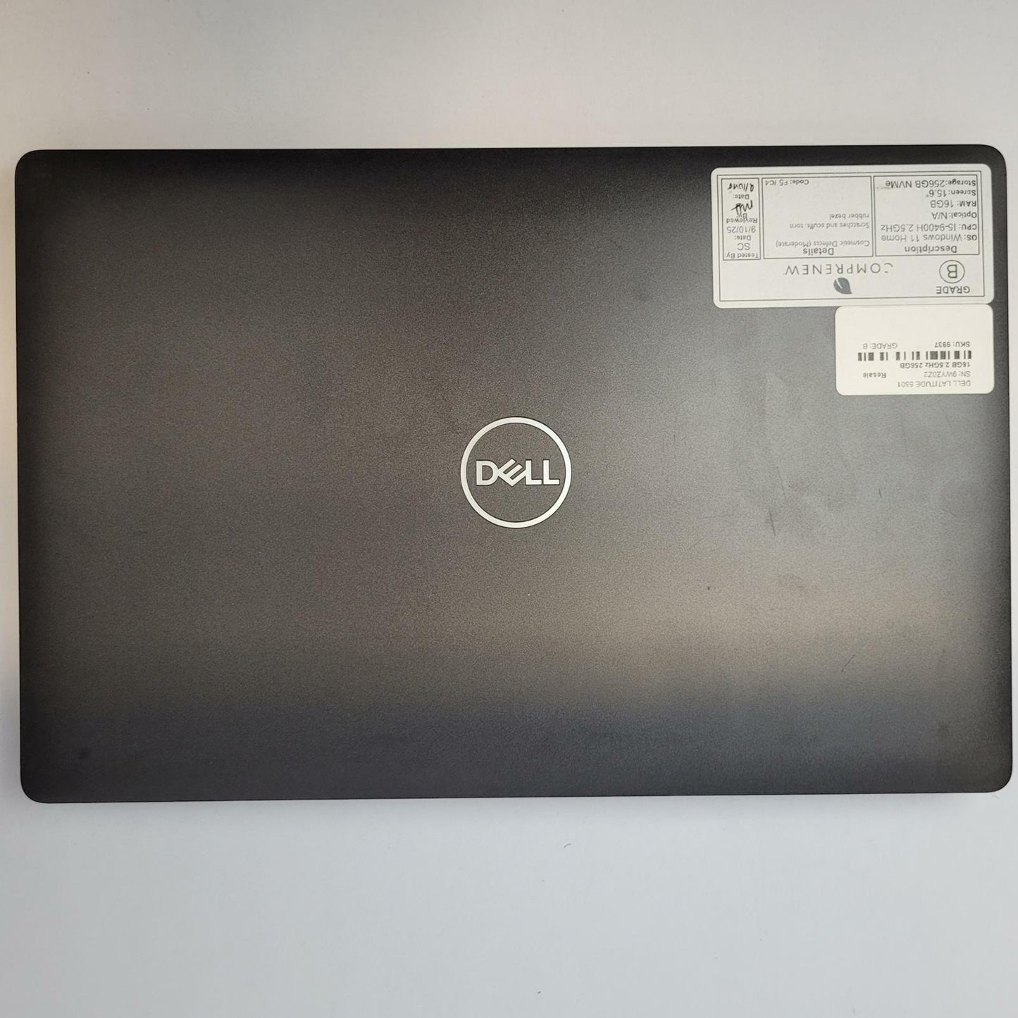 DELL LATITUDE 5501 Win 11 Home I5-9400H 16GB RAM 256GB NVME | Grade B | 9937