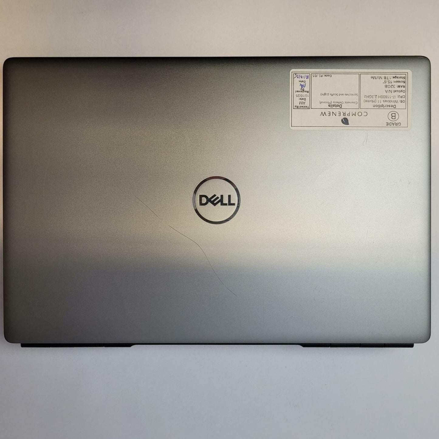 DELL PRECISION 7560 Windows 11 Home i7-11800H 32GB RAM 1TB NVME | Grade B