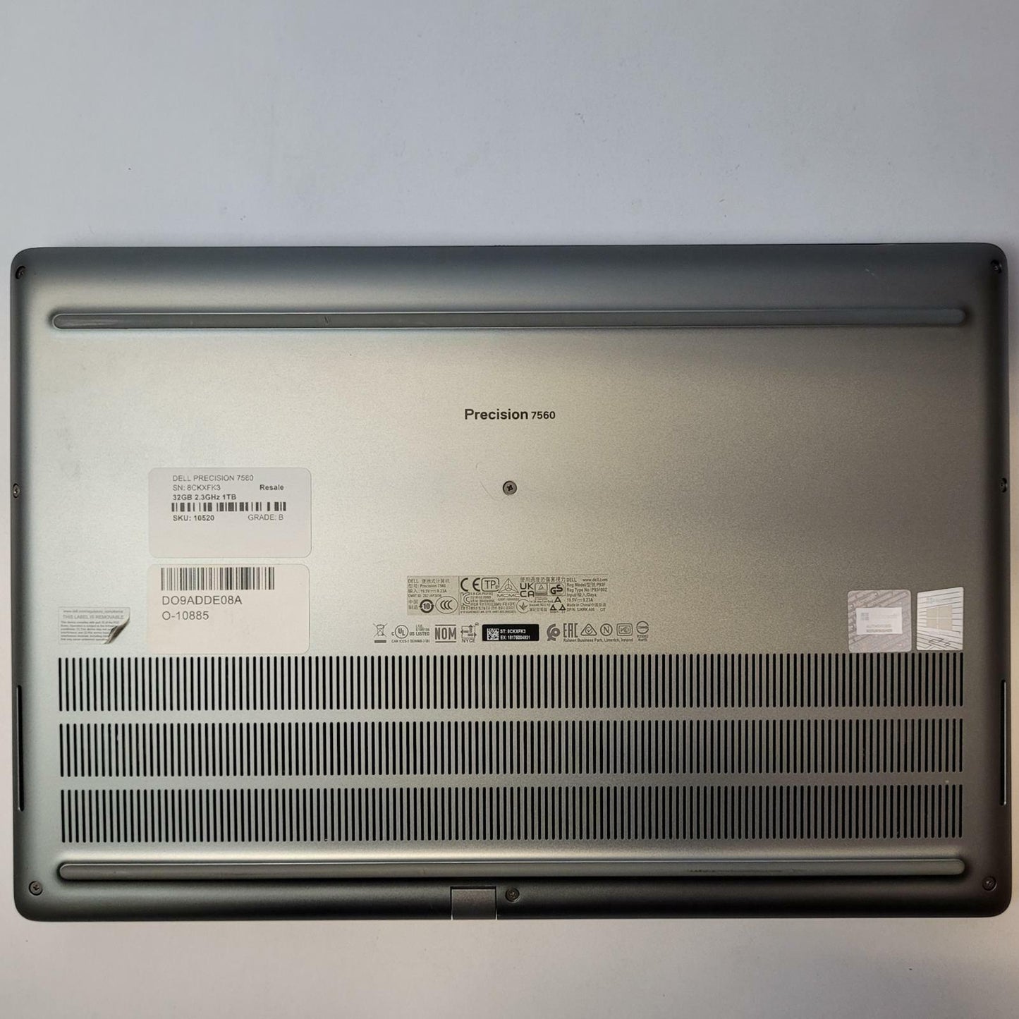 DELL PRECISION 7560 Windows 11 Home i7-11800H 32GB RAM 1TB NVME | Grade B