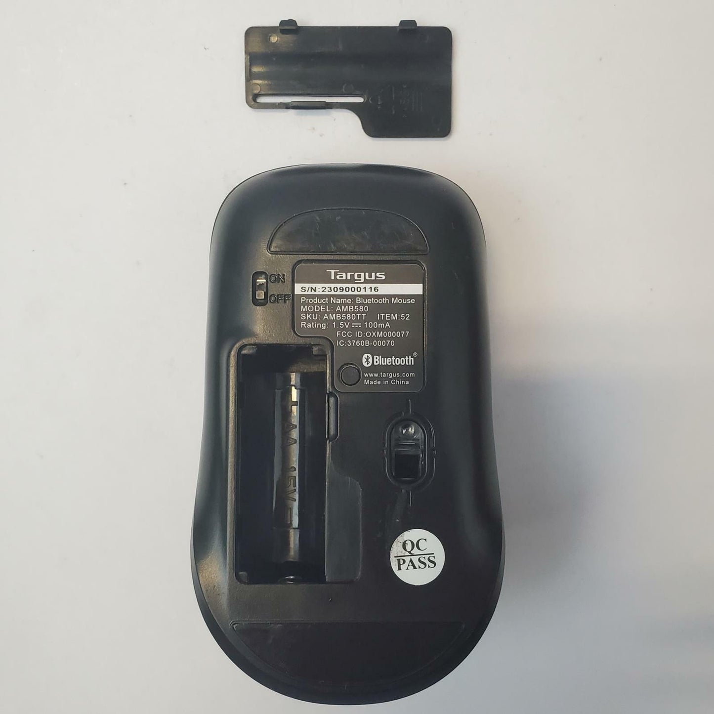 TARGUS AMB580 Bluetooth Wireless Mouse | Grade A