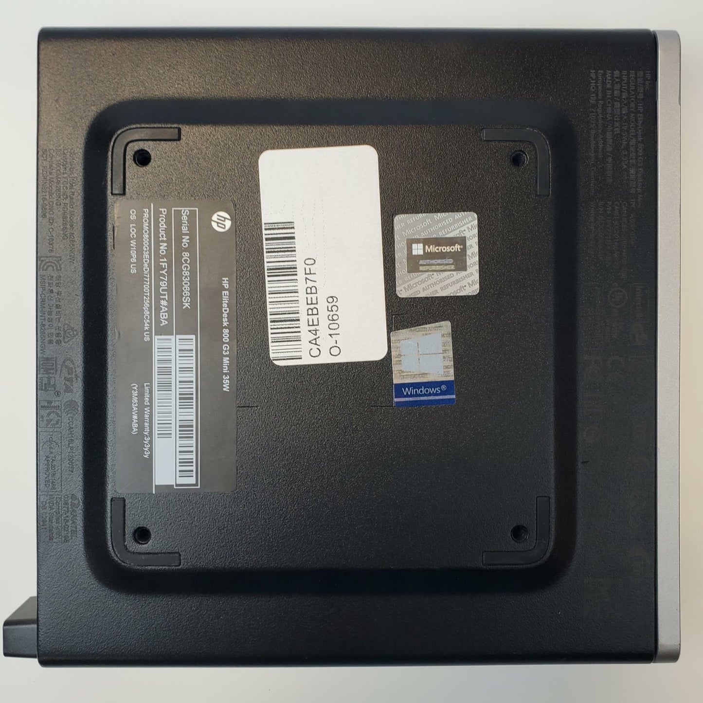 HP ELITEDESK 800 G3 MINI Win 11 Home I7-7700T 16GB RAM 250GB 2.5" SSD | Grade B