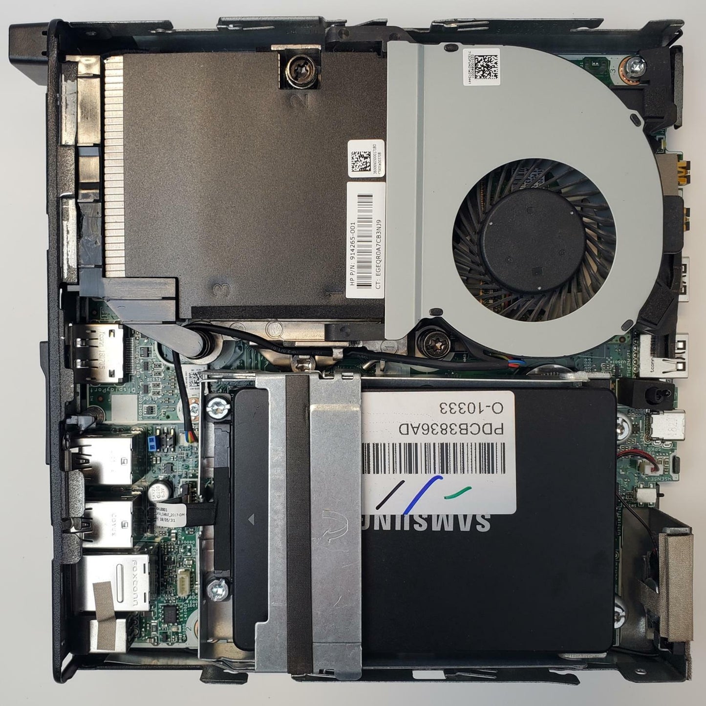 HP ELITEDESK 800 G3 MINI Win 11 Home I7-7700T 16GB RAM 250GB 2.5" SSD | Grade B