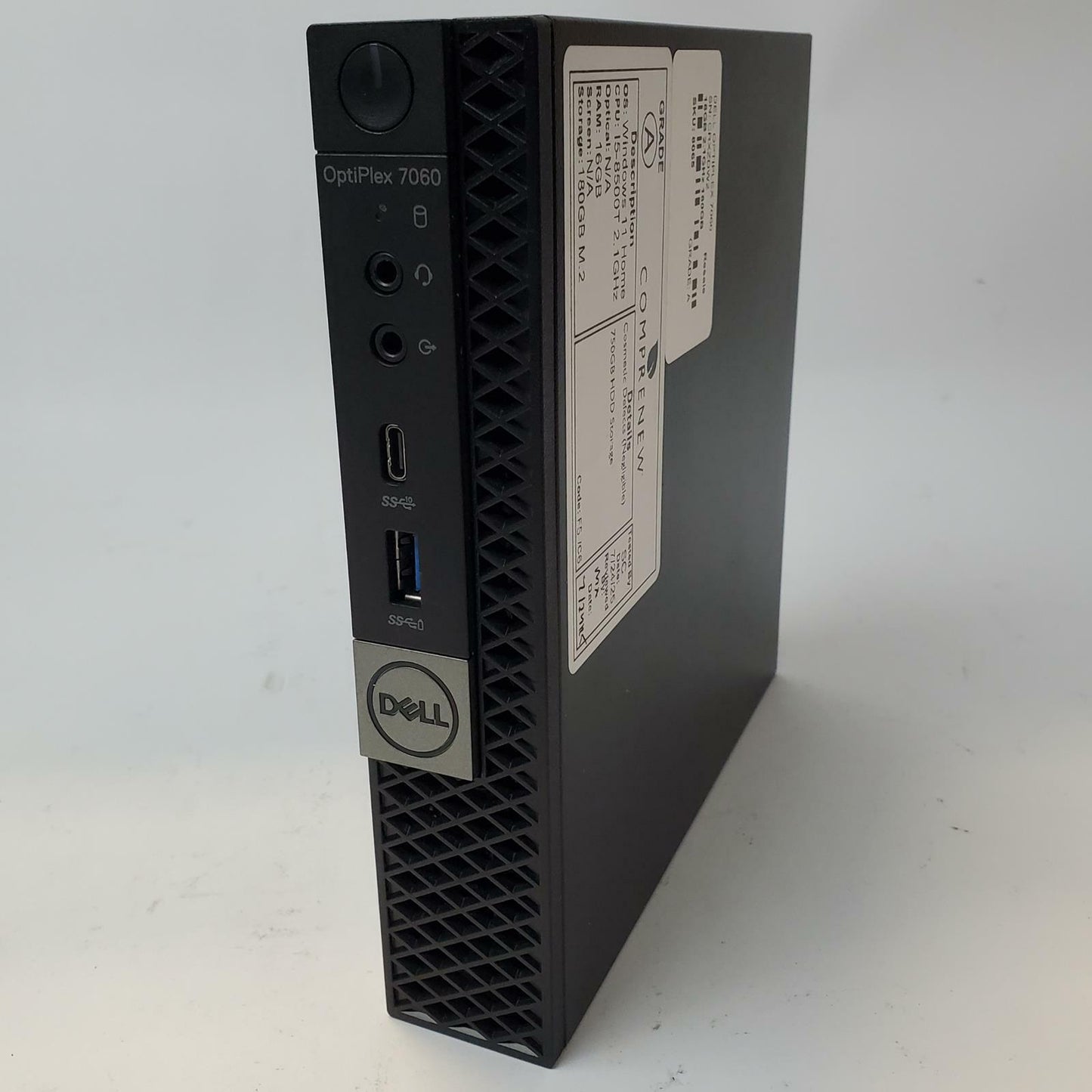 DELL OPTIPLEX 7060 Win 11 Home i5-8500T 16GB RAM 180GB M.2 | Grade A