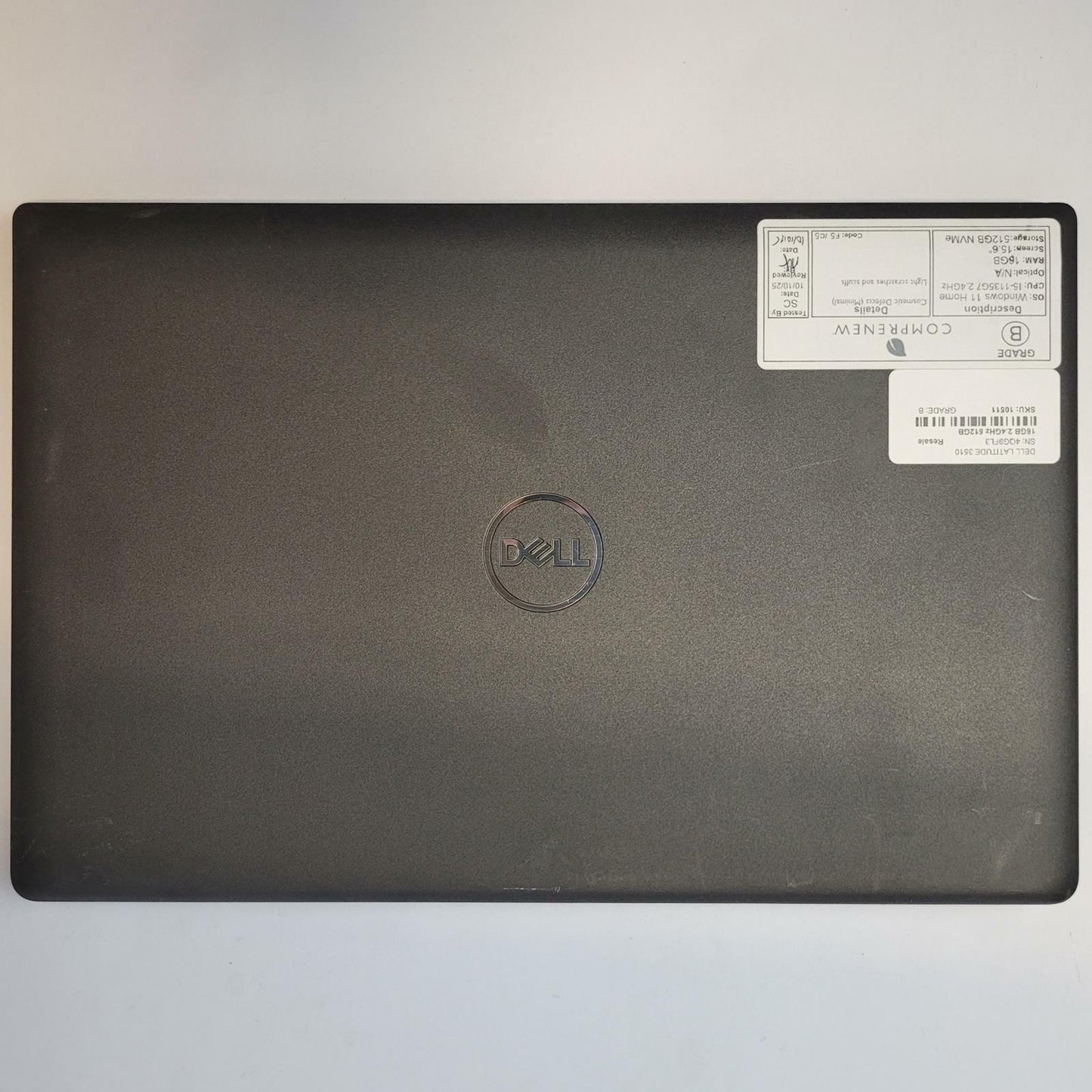 DELL LATITUDE 3510 Windows 11 Home I5-1135G7 16GB RAM 512GB NVME | Grade B