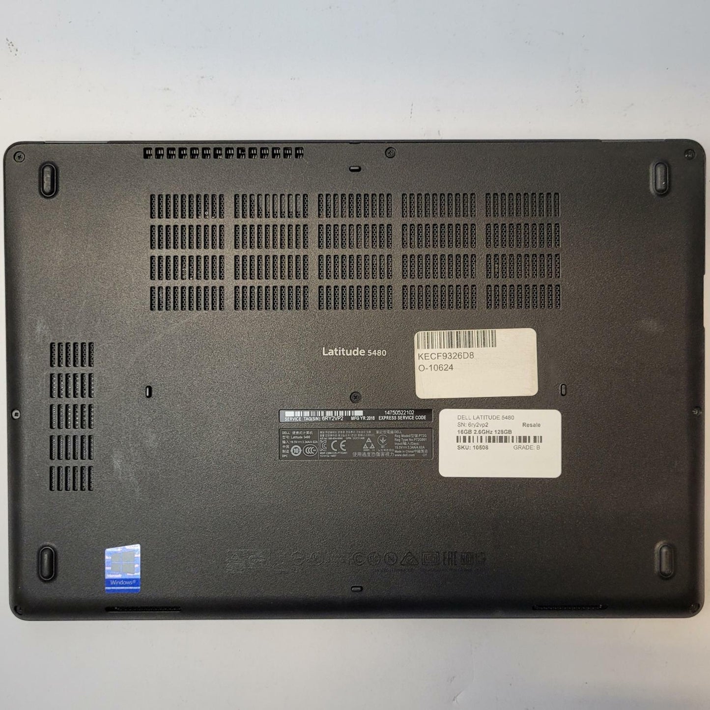 DELL LATITUDE 5480 Linux Manjaro i5-7300U 16GB RAM 128GB M.2 | Grade B