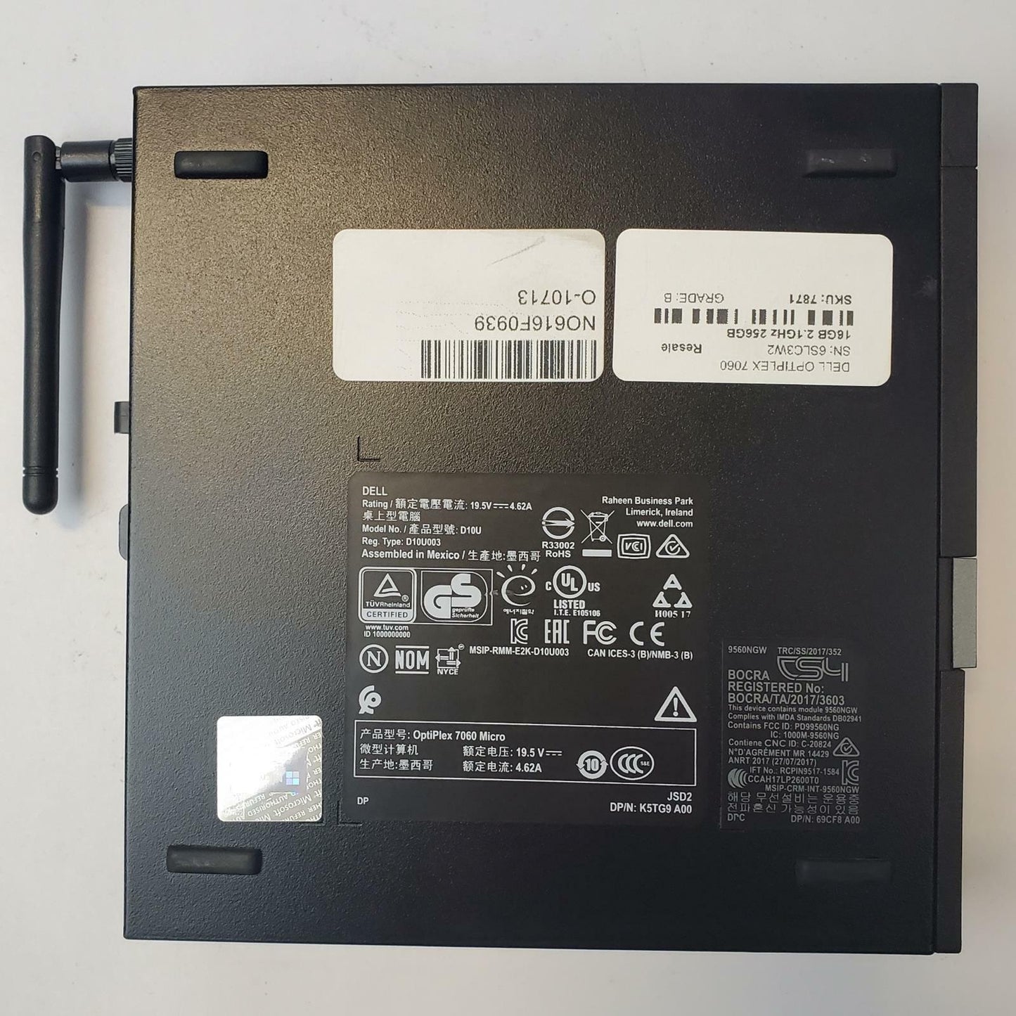 DELL OPTIPLEX 7060 Win 11 Home i5-8500T 16GB RAM 256GB M.2 | Grade B