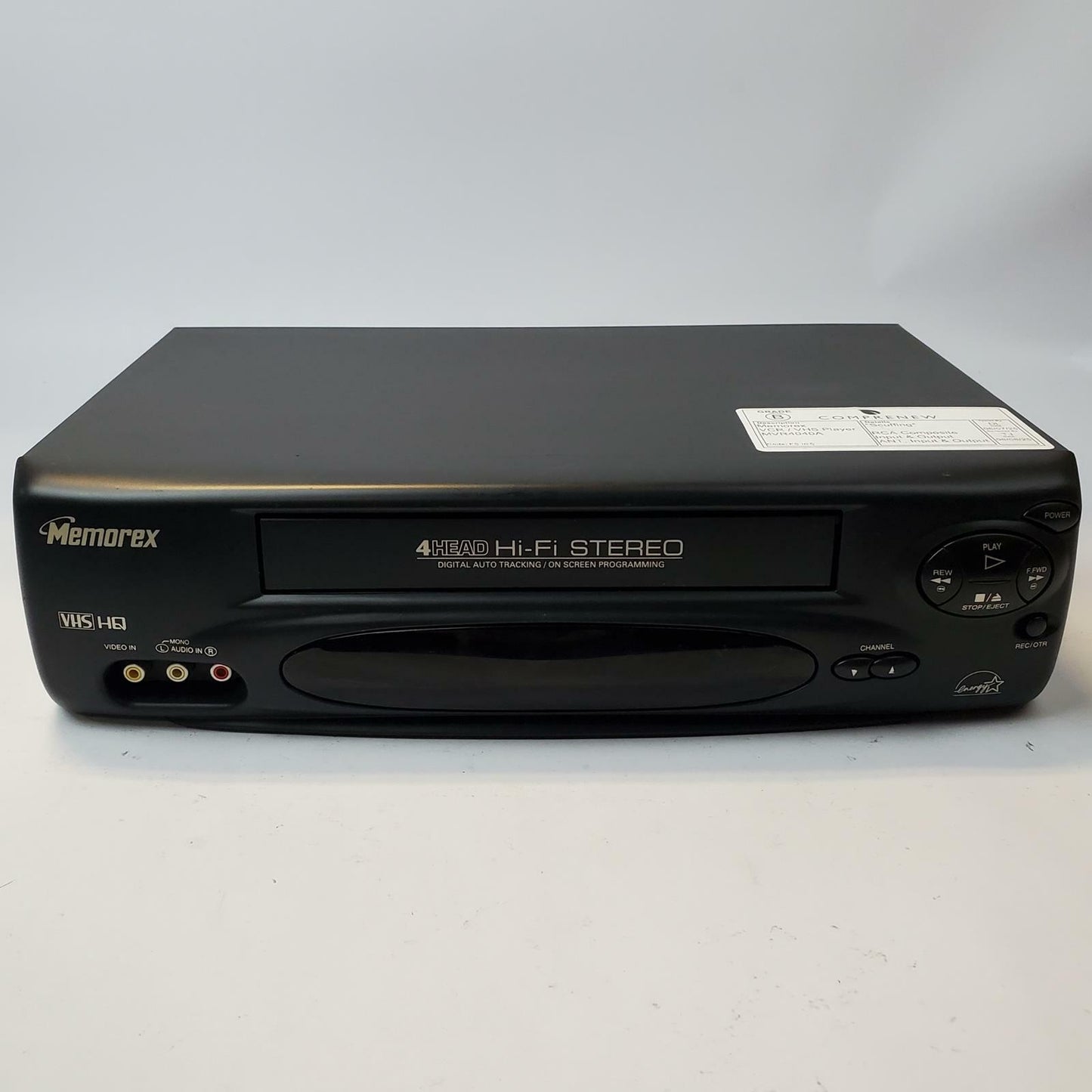 MEMOREX MVR4040A VCR/VHS Player | Grade B