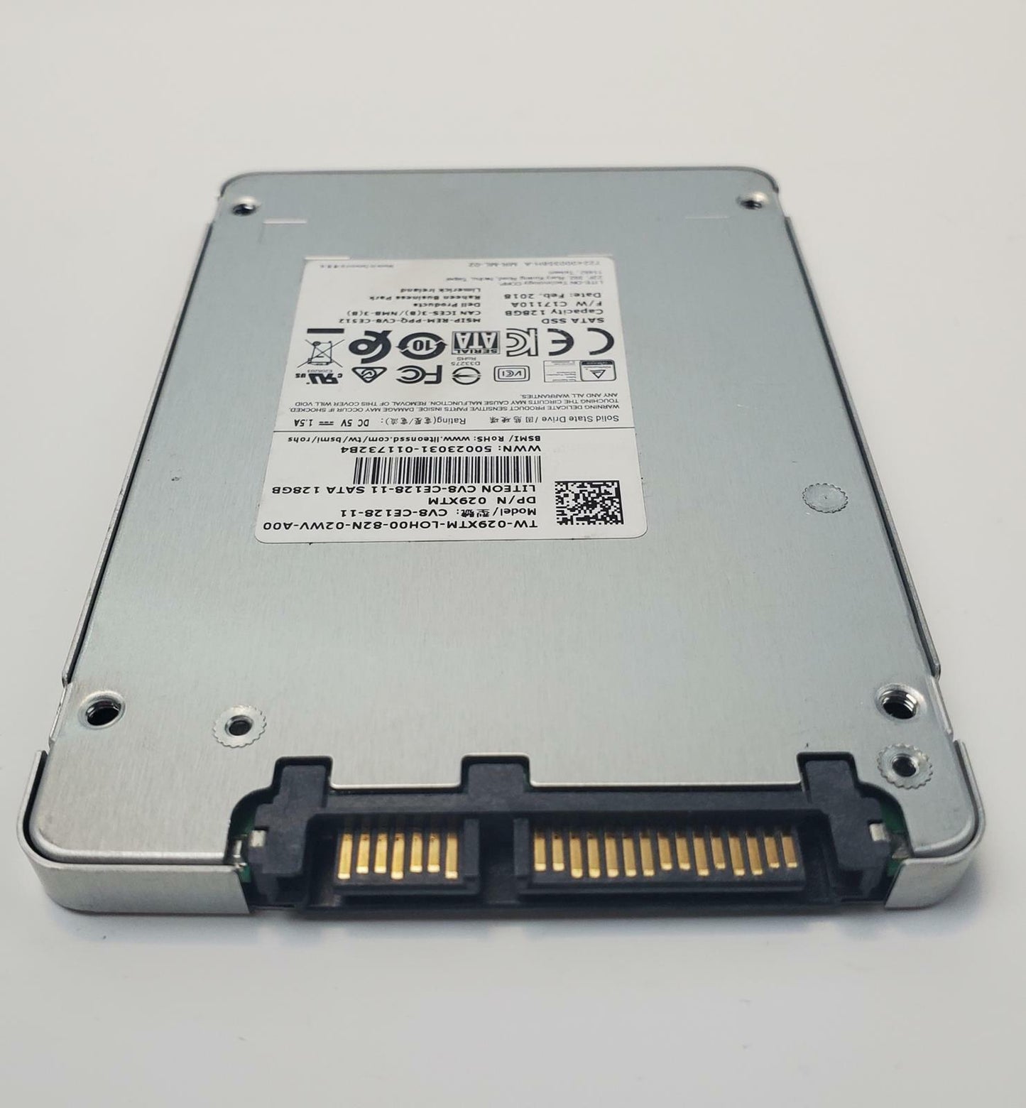 Lite-On CV8-CE128-11 128GB 2.5" SATA Internal SSD | Grade A | 9544
