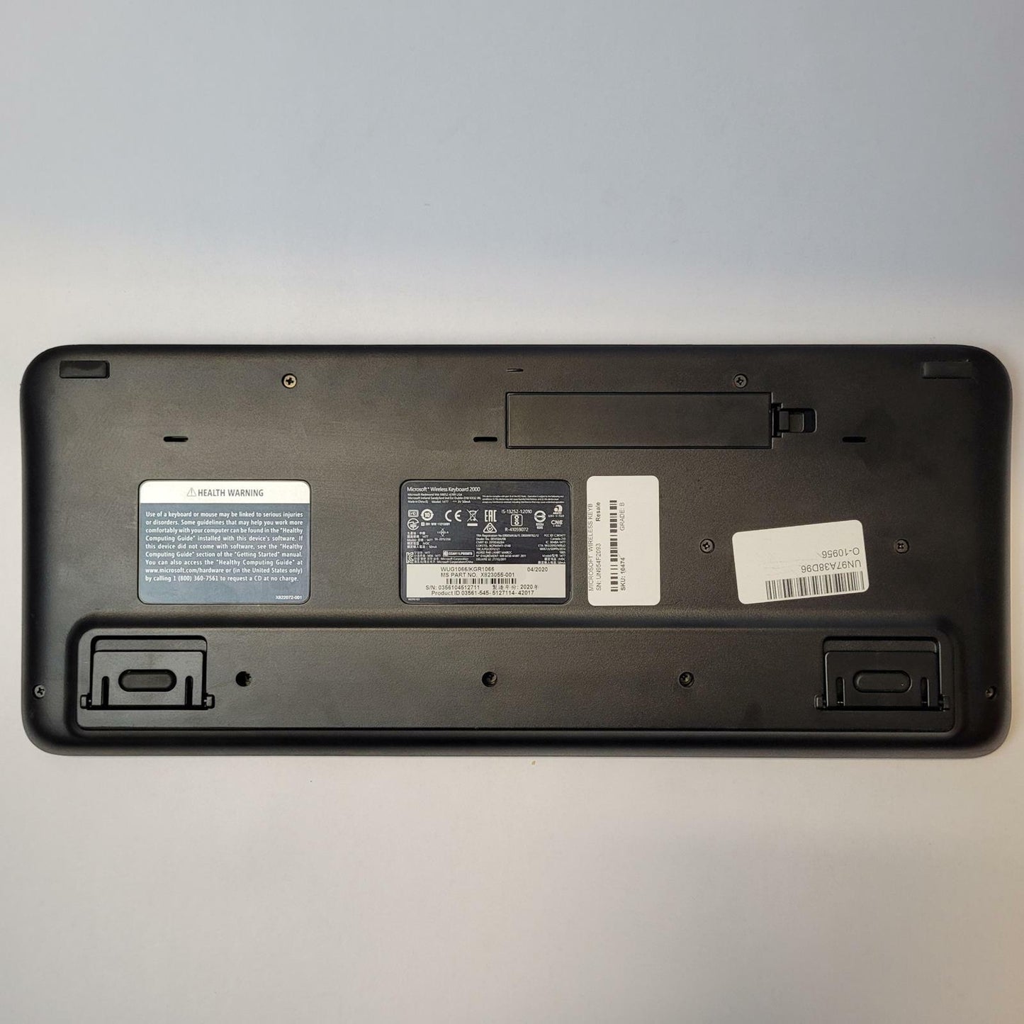 Microsoft 2000 USB Wireless Keyboard | Grade B