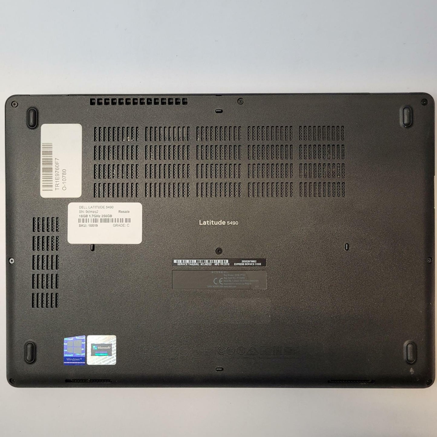 DELL LATITUDE 5490 Windows 11 Home I5-8350U 16GB RAM 256GB M.2 | Grade C