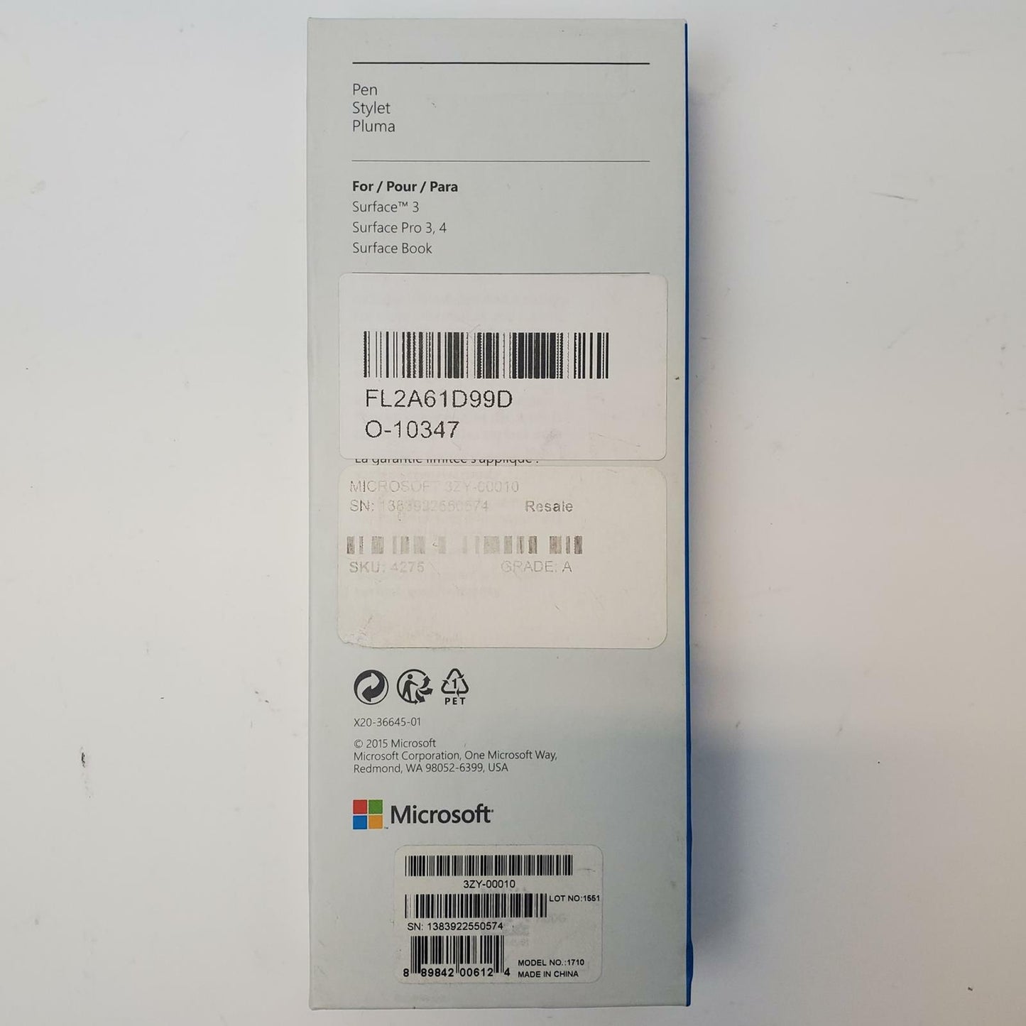 MICROSOFT 3ZY-00010 Surface Pen | Grade A