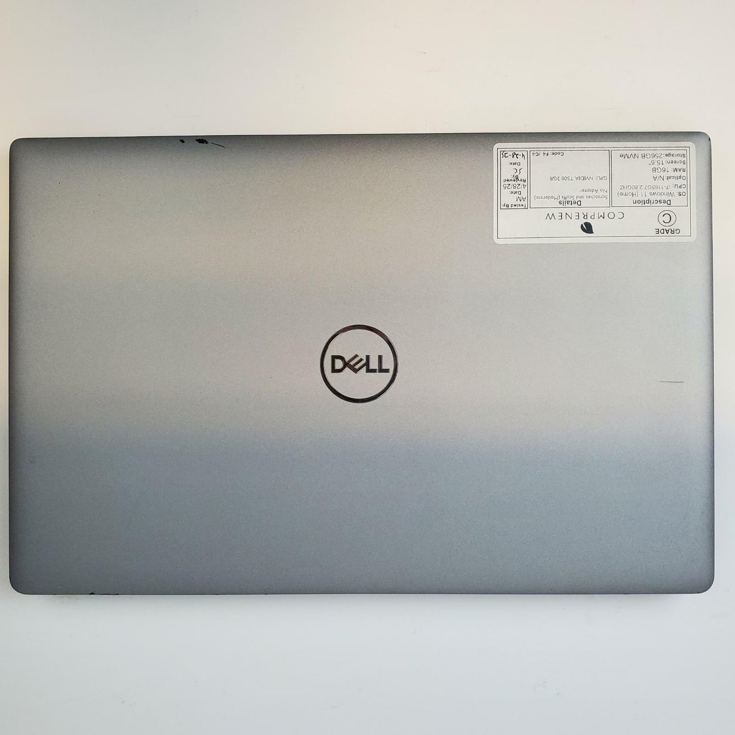 Dell Precision 3560 Win 11 Home i7-1165G7 16GB RAM 256GB NVMe 2GB GPU | Grade C