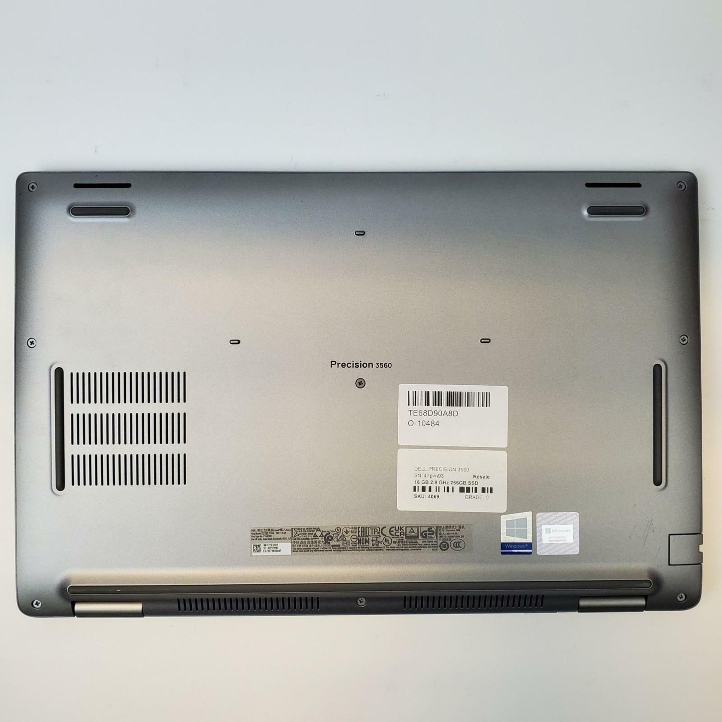 Dell Precision 3560 Win 11 Home i7-1165G7 16GB RAM 256GB NVMe 2GB GPU | Grade C