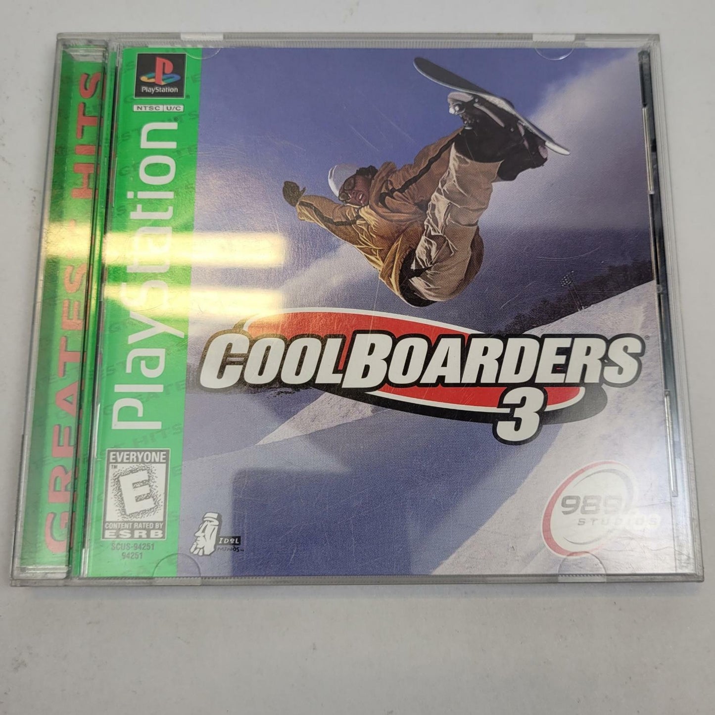 PlayStation Game: Cool Boarders 3 | Grade B