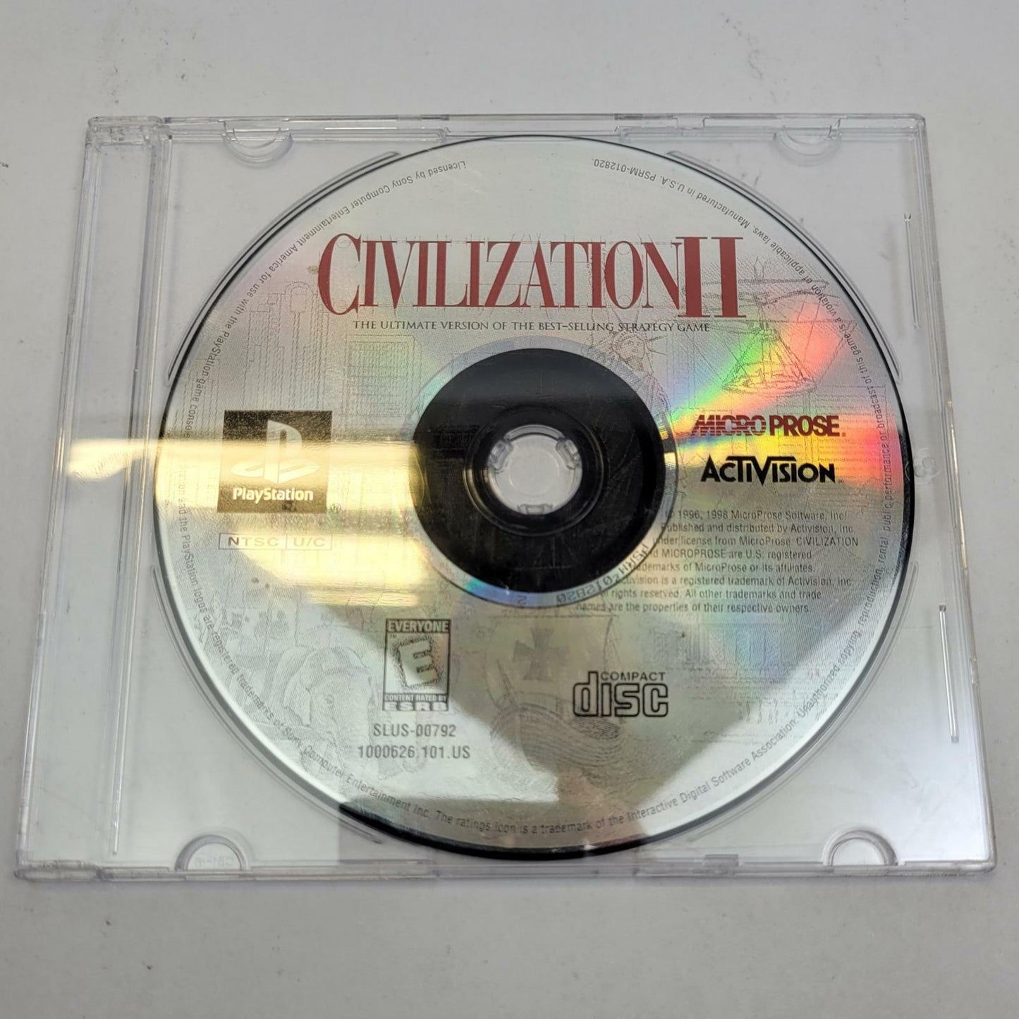 PlayStation Game: Civilization II | Grade B