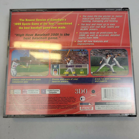 PlayStation Game: Sammy Sosa High Heat Baseball 2001 | Grade B