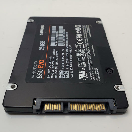 SAMSUNG 860 EVO MZ-76E250 250GB 2.5" SATA Internal SSD | Grade A