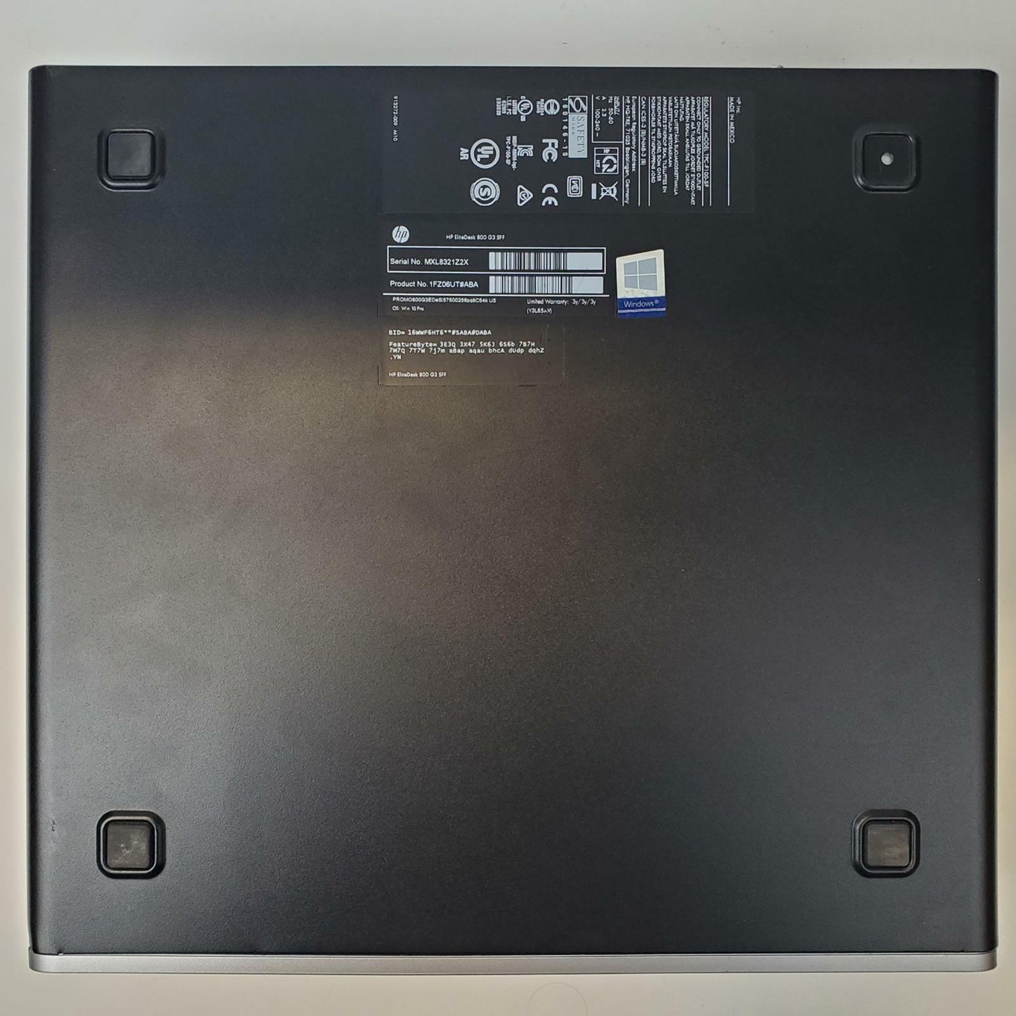 HP EliteDesk 800 No OS G3 i5-7500 8GB RAM 128GB NVMe | Grade B