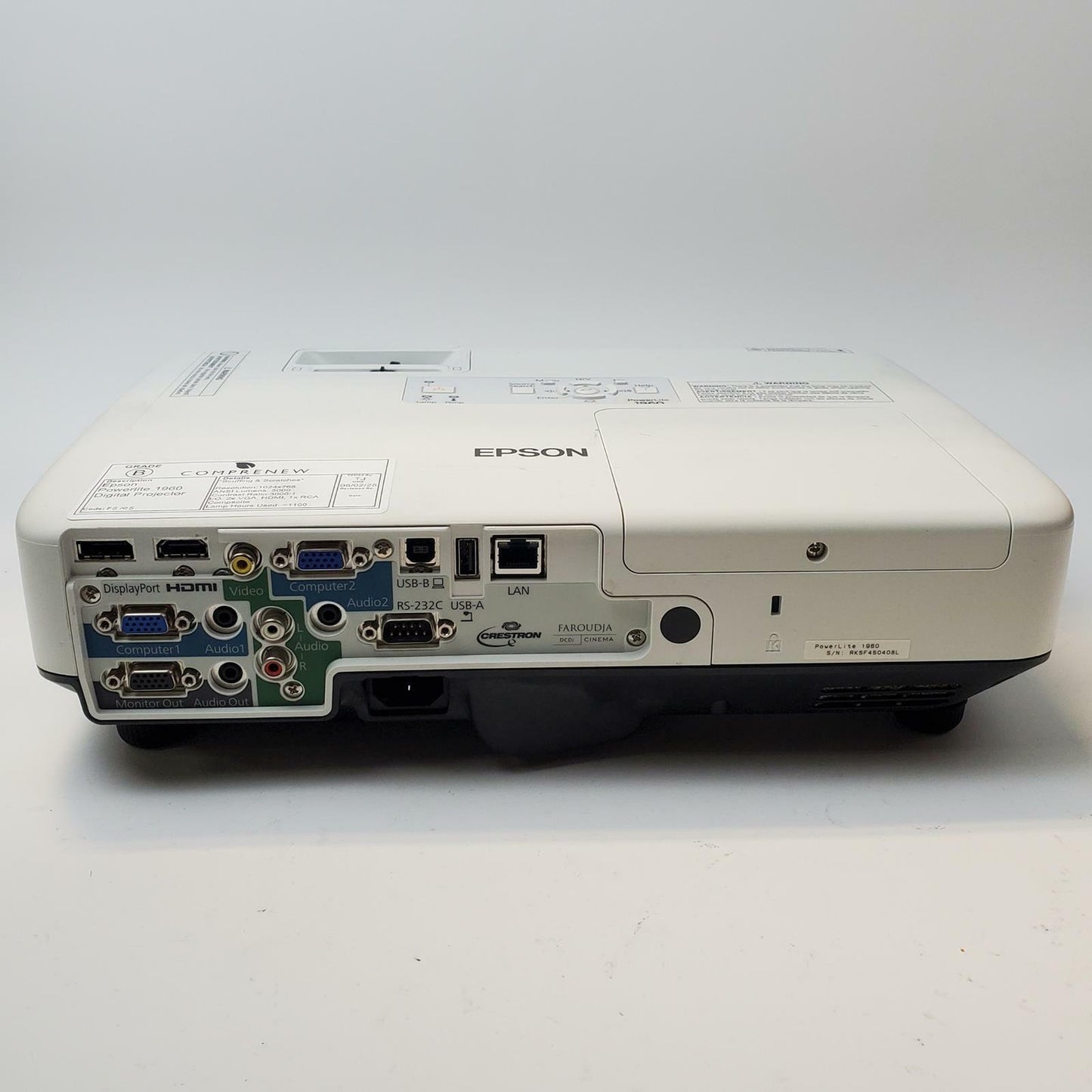 EPSON POWERLITE 1960 Digital Projector | Grade B