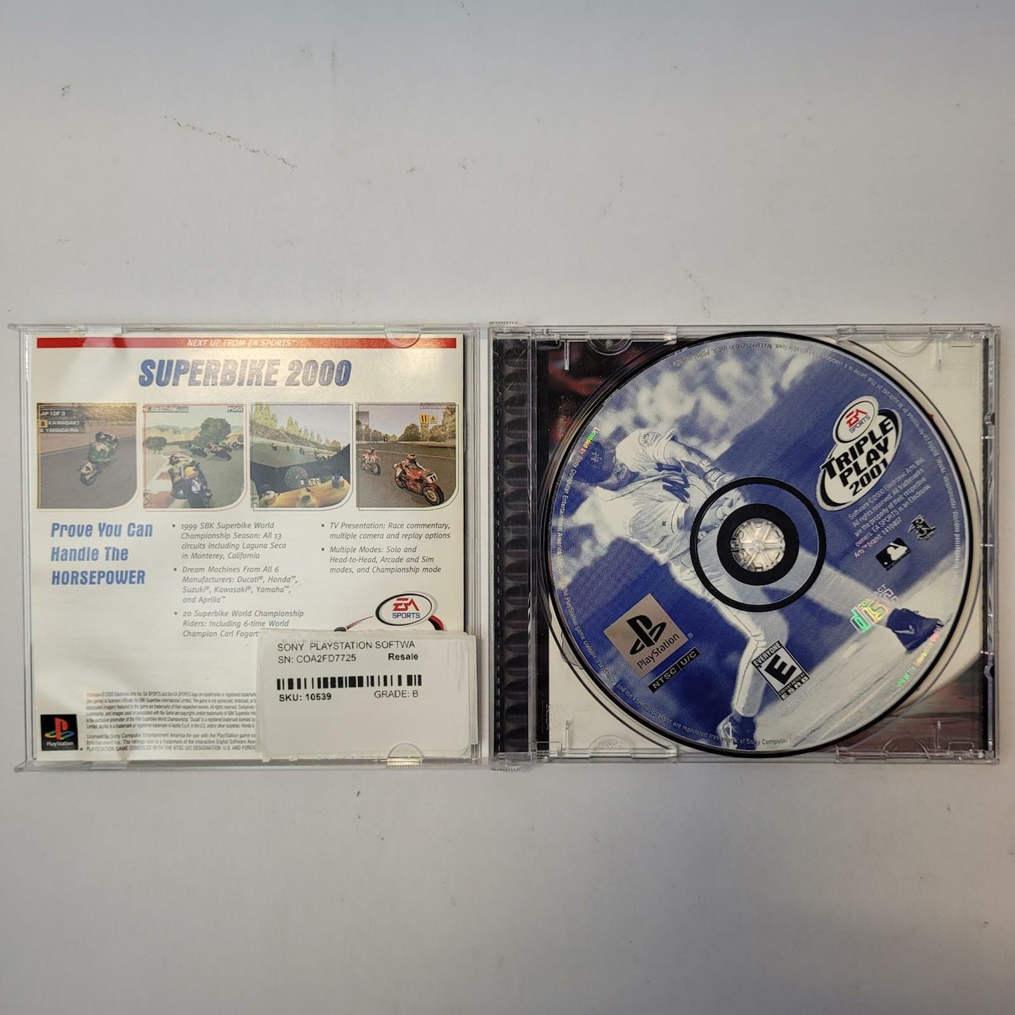 PlayStation Game: Triple Play 2001 | Grade B