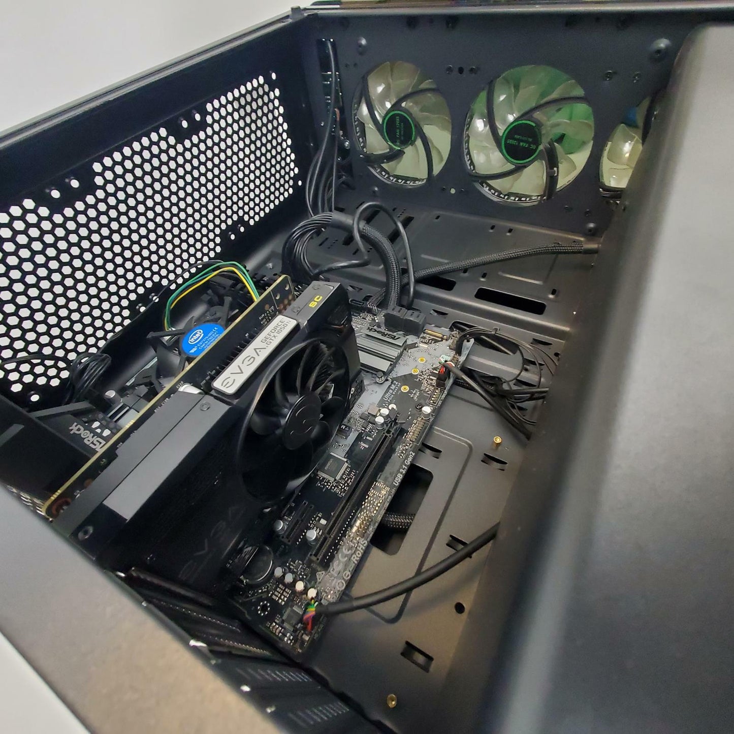 Cybertron Custom Desktop Win 11 i5-8500 16GB RAM 256GB NVMe 4GB GPU | Grade B