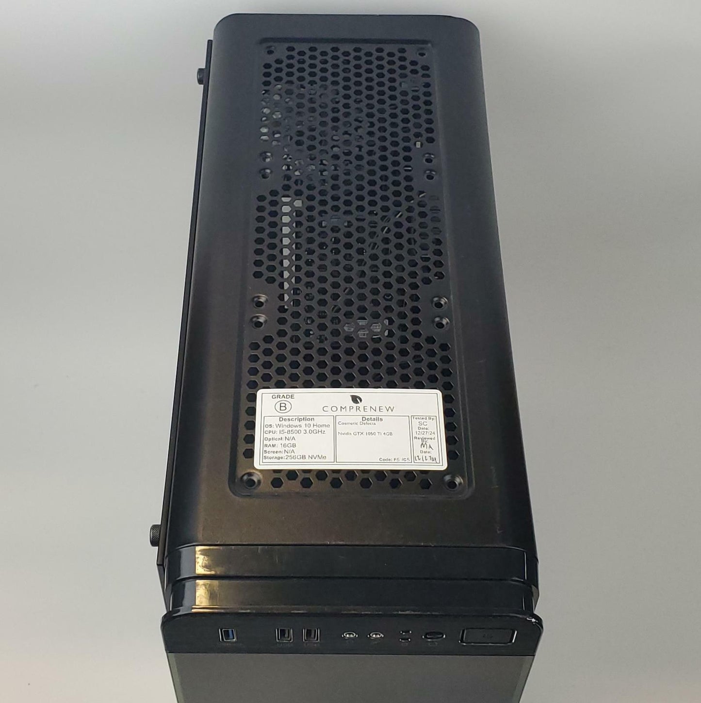 Cybertron Custom Desktop Win 11 i5-8500 16GB RAM 256GB NVMe 4GB GPU | Grade B