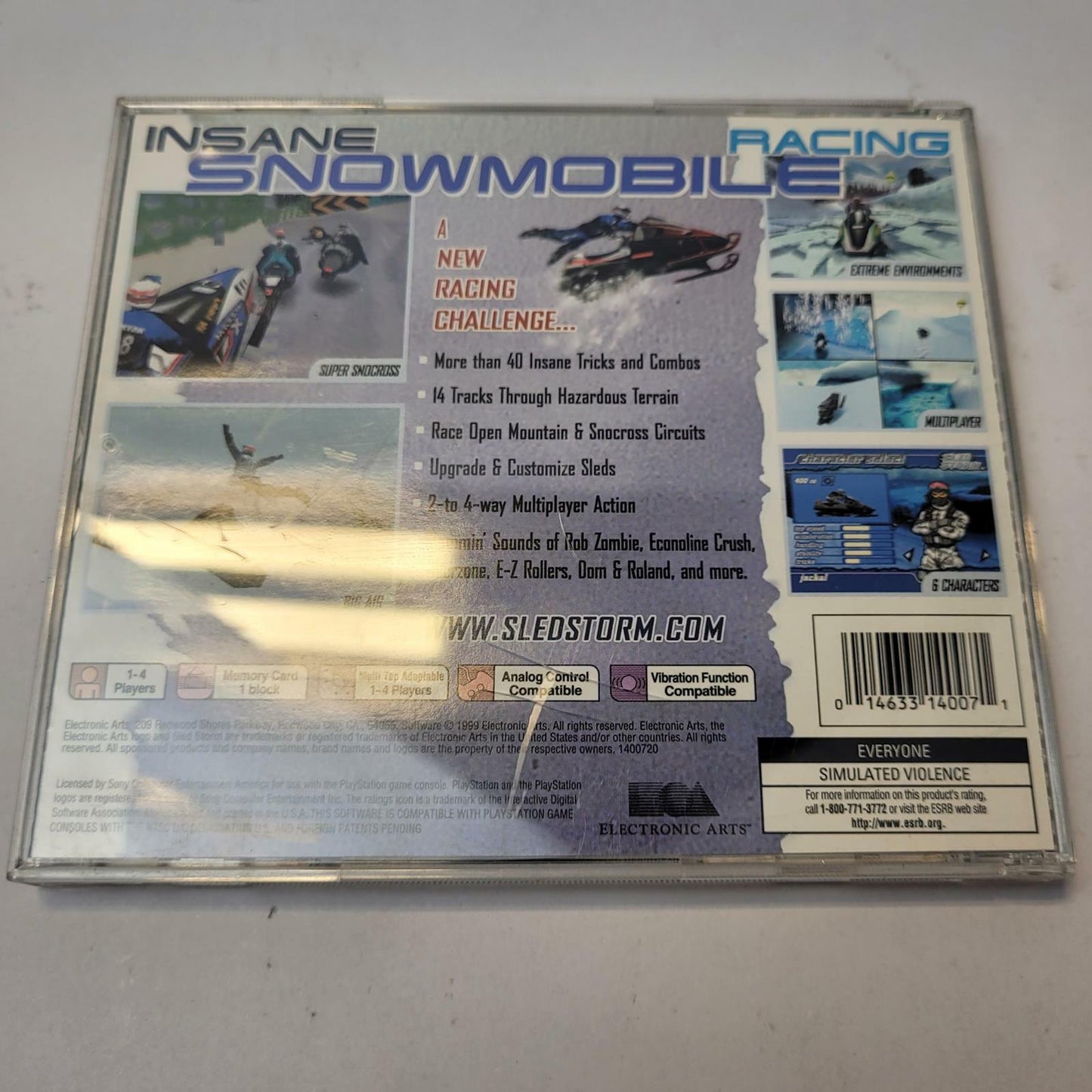 PlayStation Game: Sled Storm | Grade B
